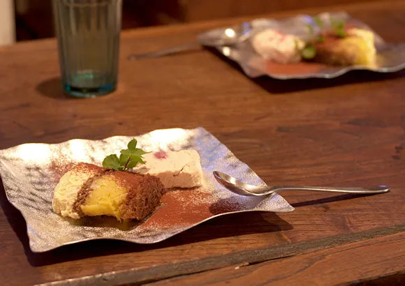 Syouryu Suzugami Origami Square Tin Plate 18cm