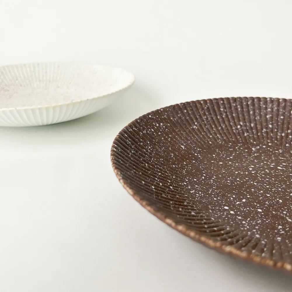 Arita Ware Space Deep Plate – Taseigama Kiln