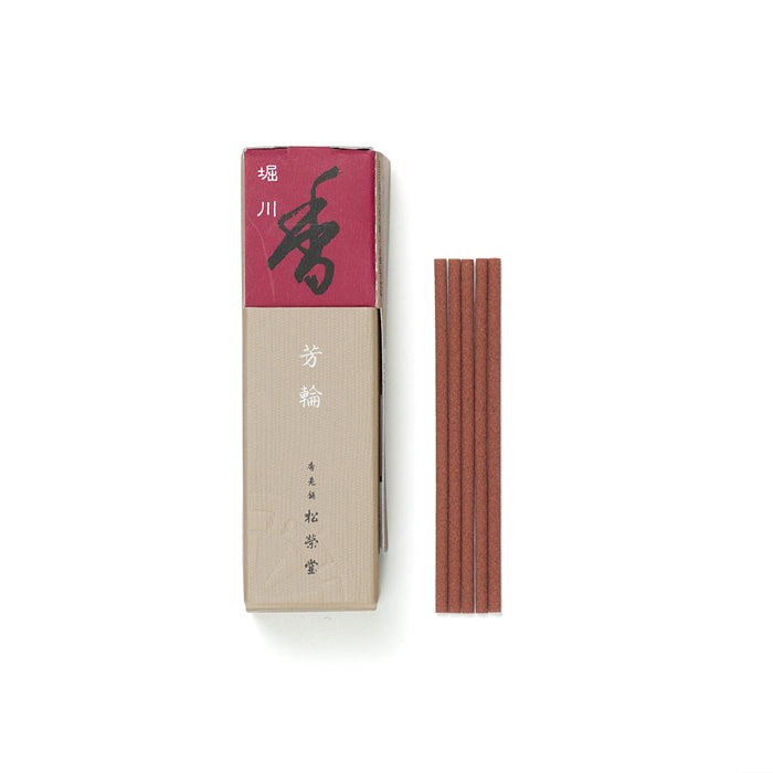 Shoyeido Horin Incense - River Path sandalwood sticks with box, ideal for calming home ambiance and reflective moments.