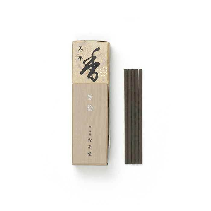 Shoyeido Tenpyo Incense - Peaceful Sky boxed incense sticks, crafted with natural sandalwood for calming home fragrance experiences.