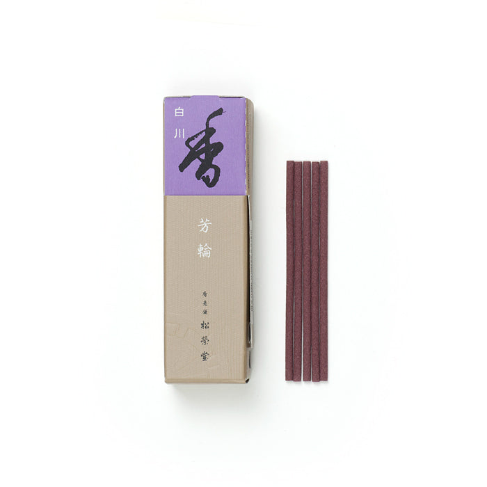 White River Incense - Horin by Shoyeido with visible incense sticks and box, perfect for serene home fragrance experiences.