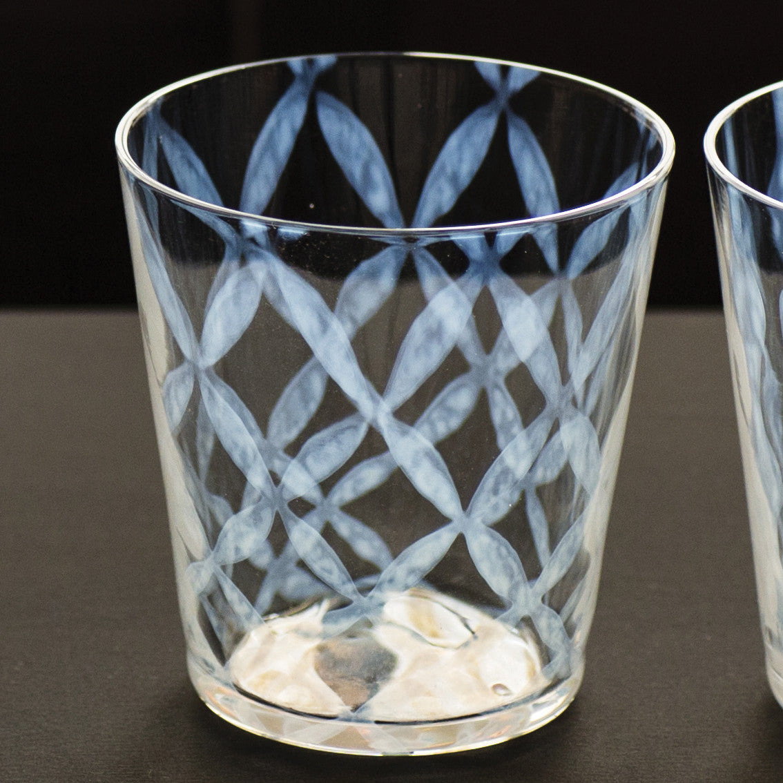 Hirota Glass Taisho Roman Tumbler - Lattice