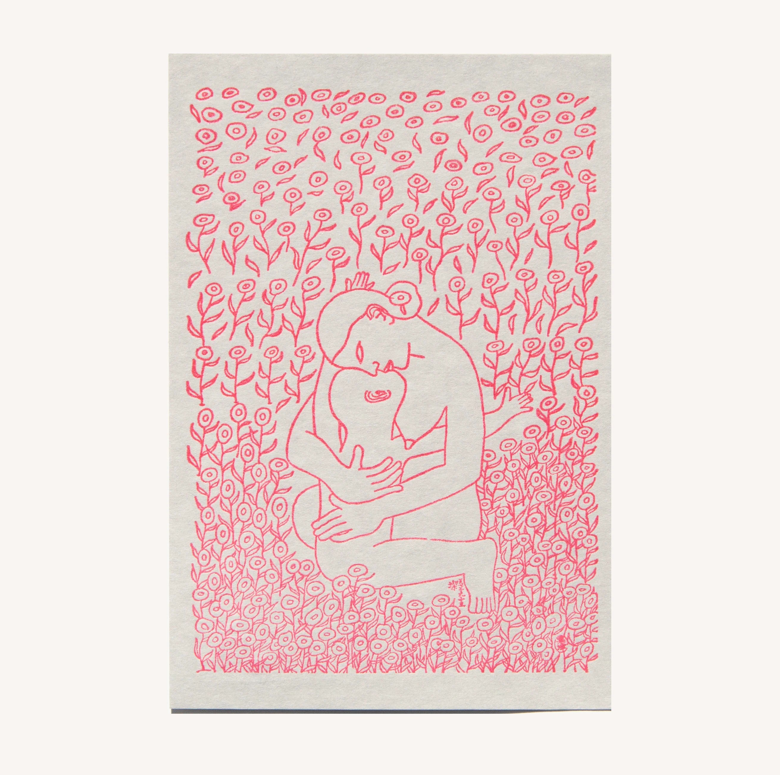 Kiyoshi Awazu x Bitokkou Postcard - Quartier PARCO