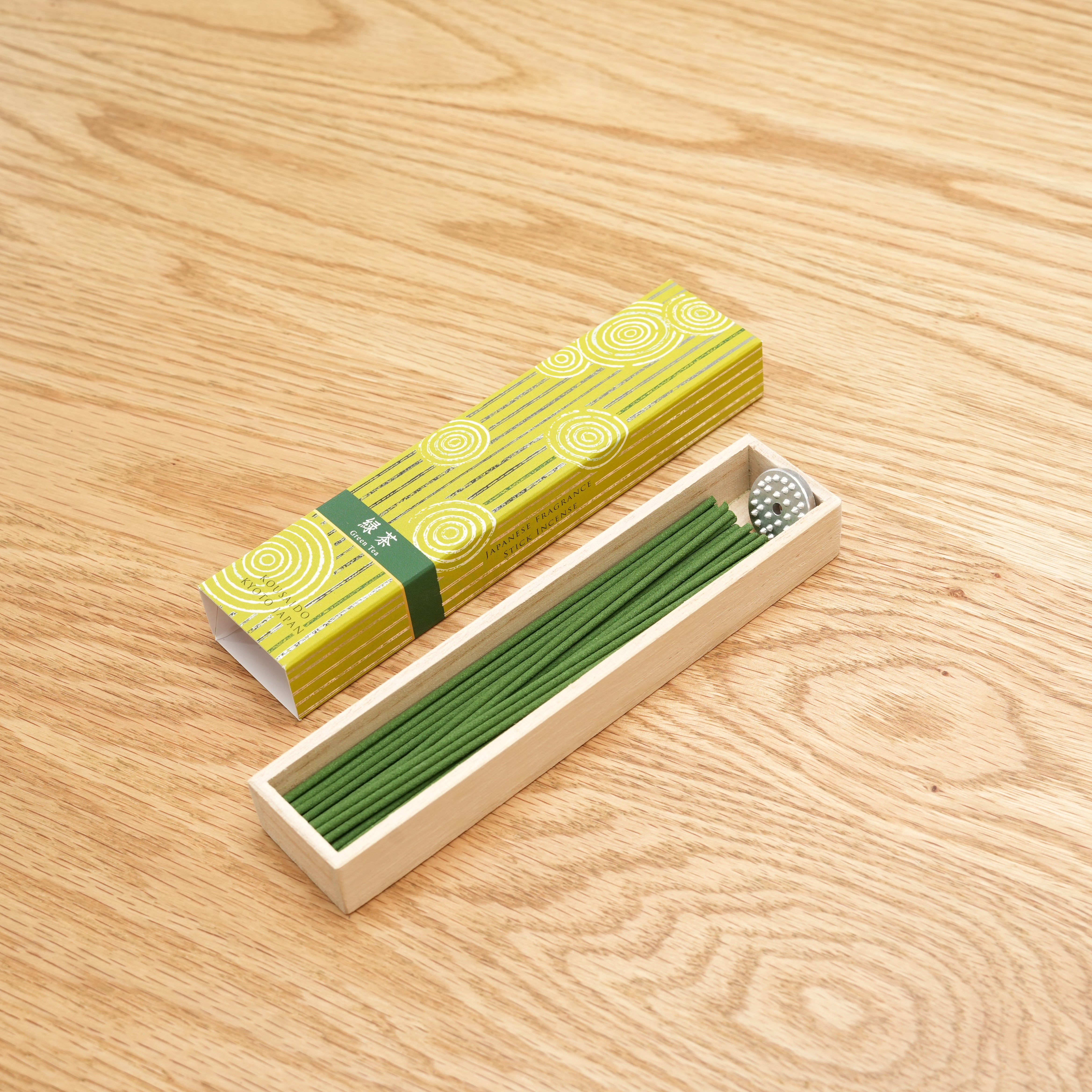 Hyakuranko Green Tea Incense Stick