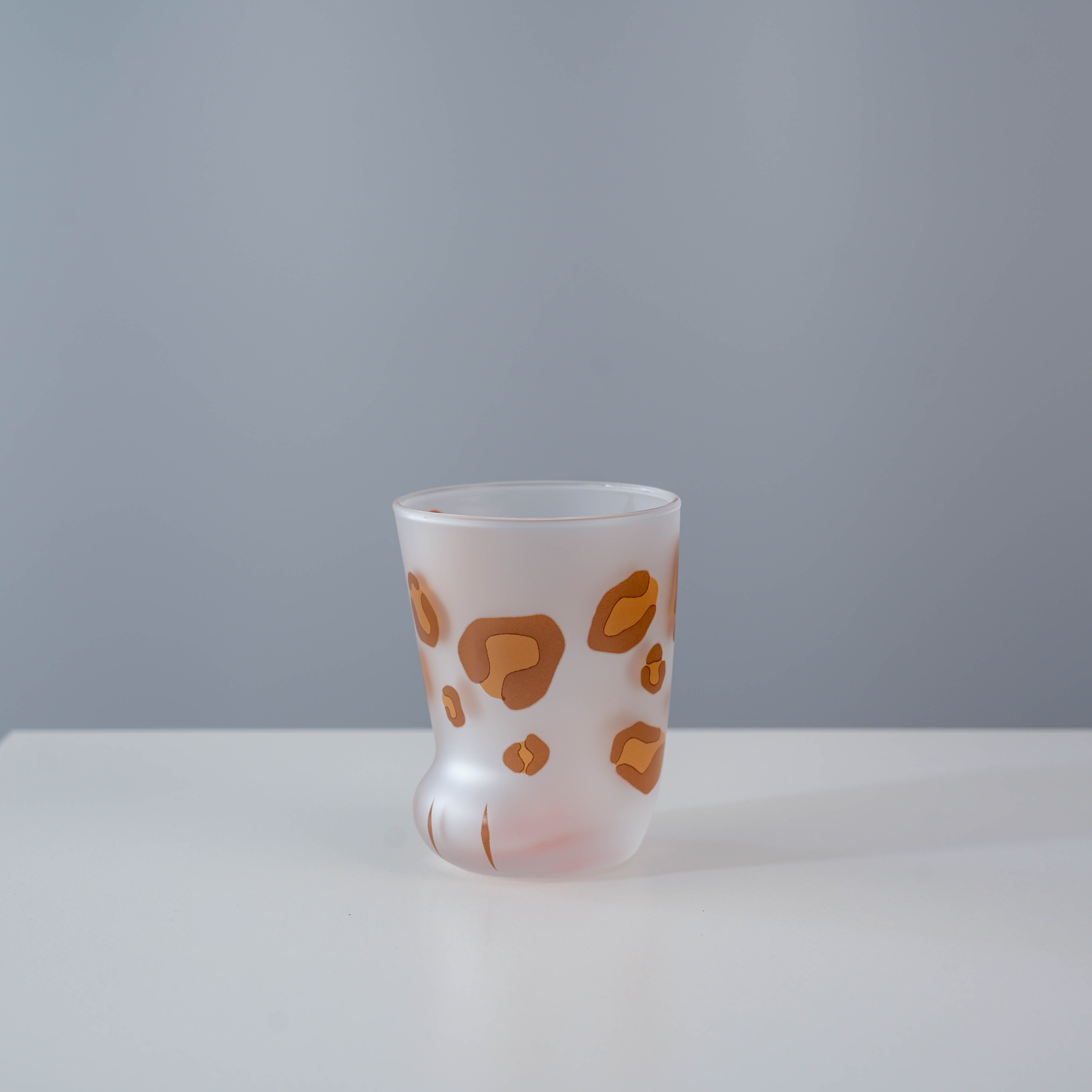 ADERIA Coconeko Glass Tumbler Leopard