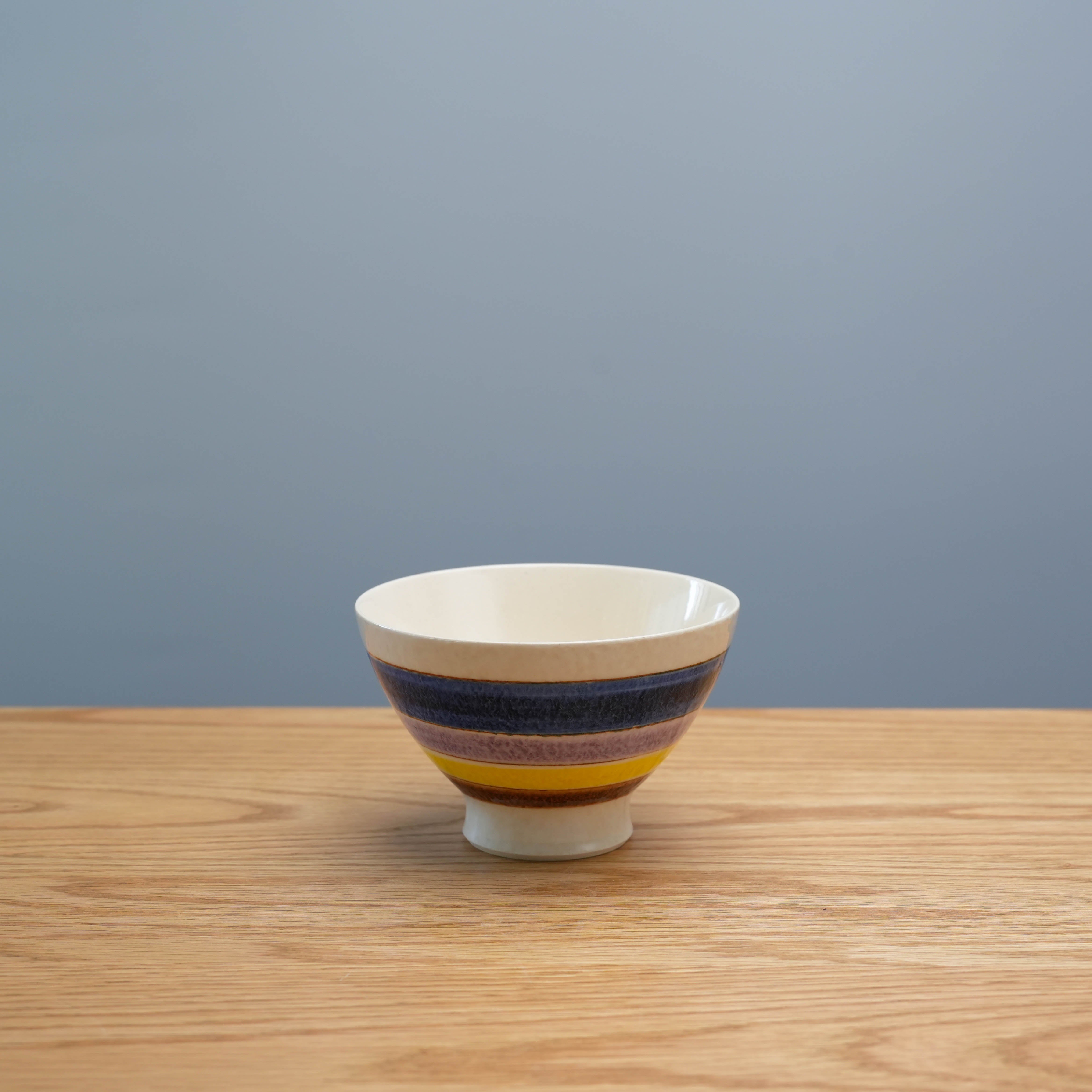 Arita Ware Komasuji Stripes Rice Bowl