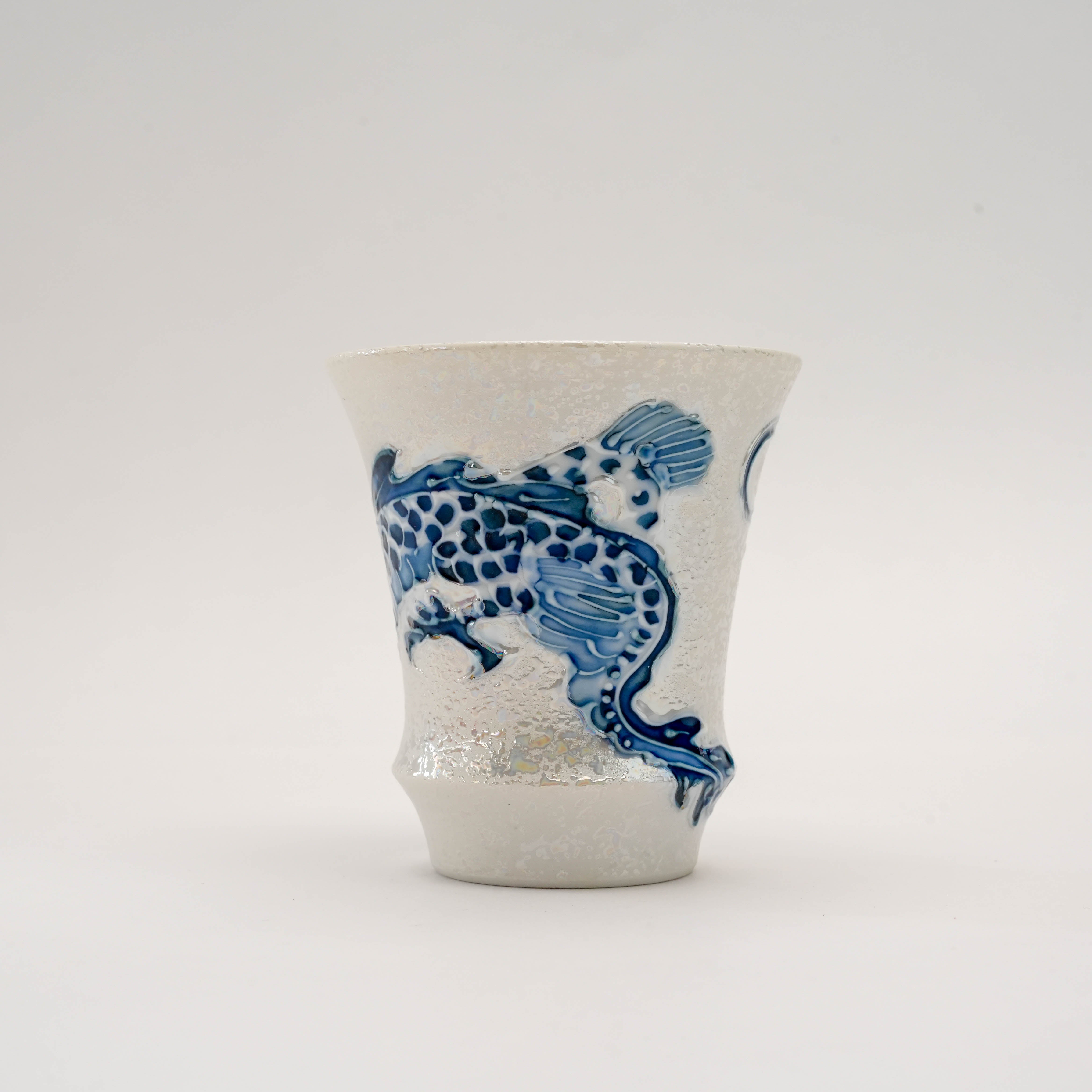 Arita Ware Water Dragon Sake Glass - Artisan’s Collection