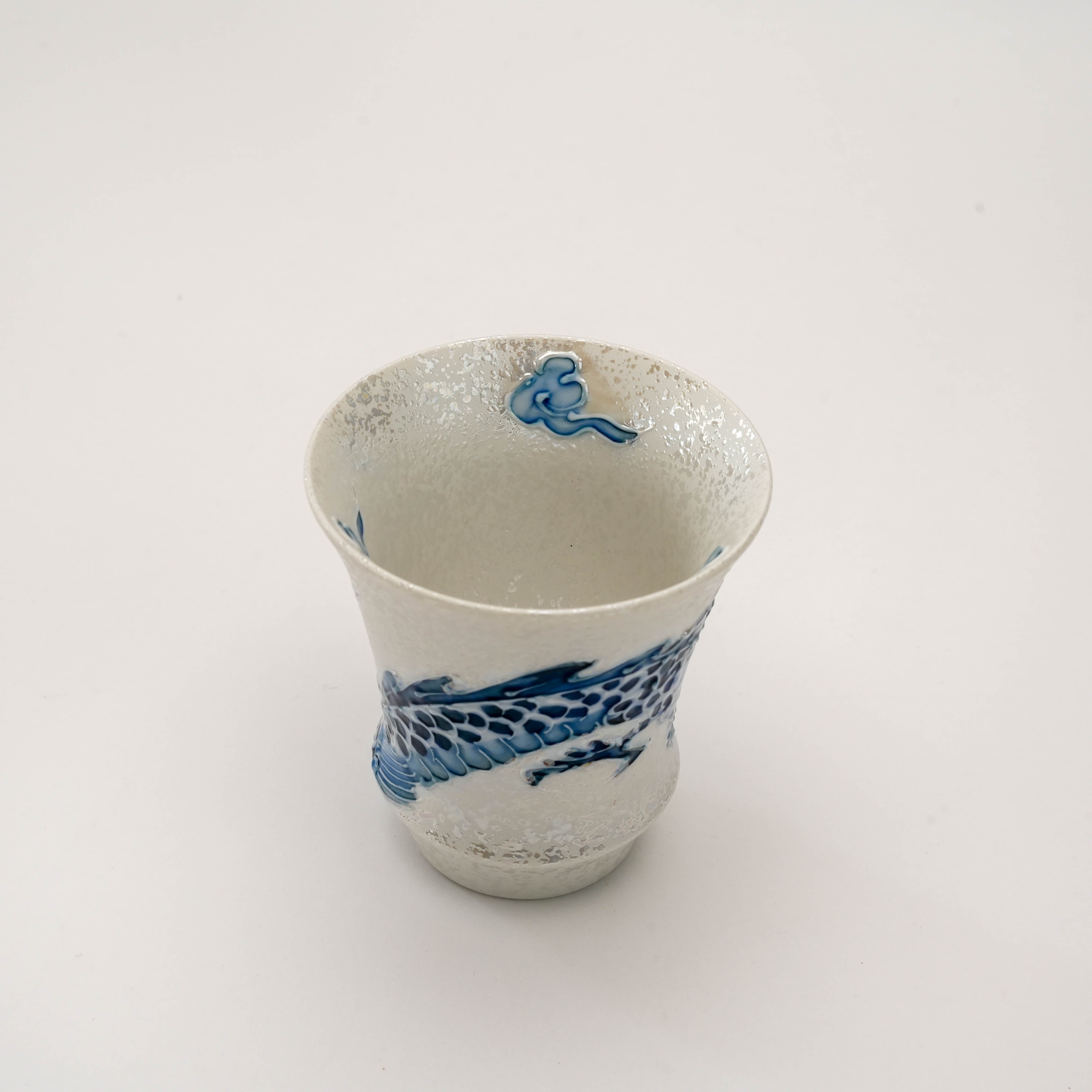 Arita Ware Water Dragon Sake Glass - Artisan’s Collection