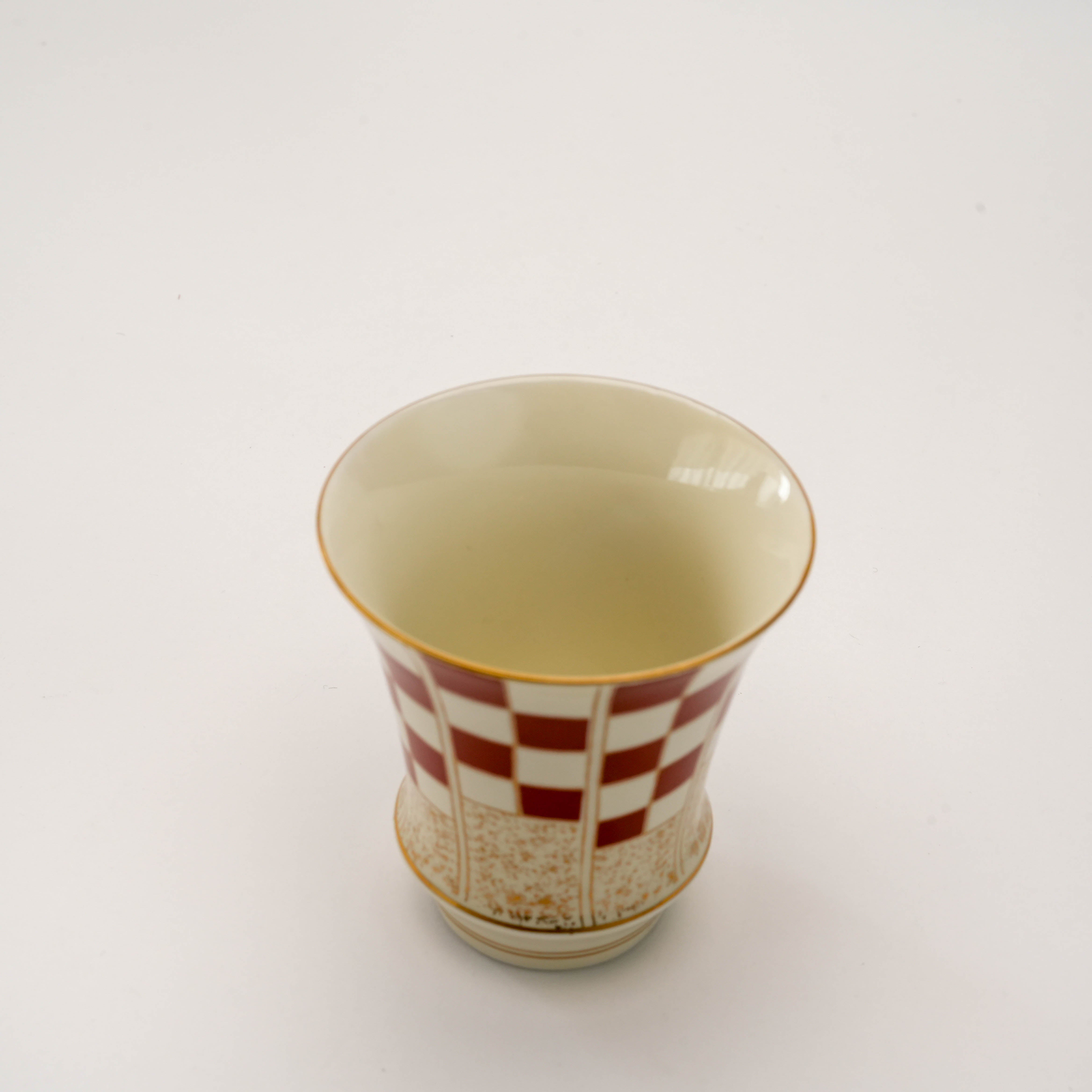 Arita Ware Celebration Checkered Sake Glass - Artisan’s Collection