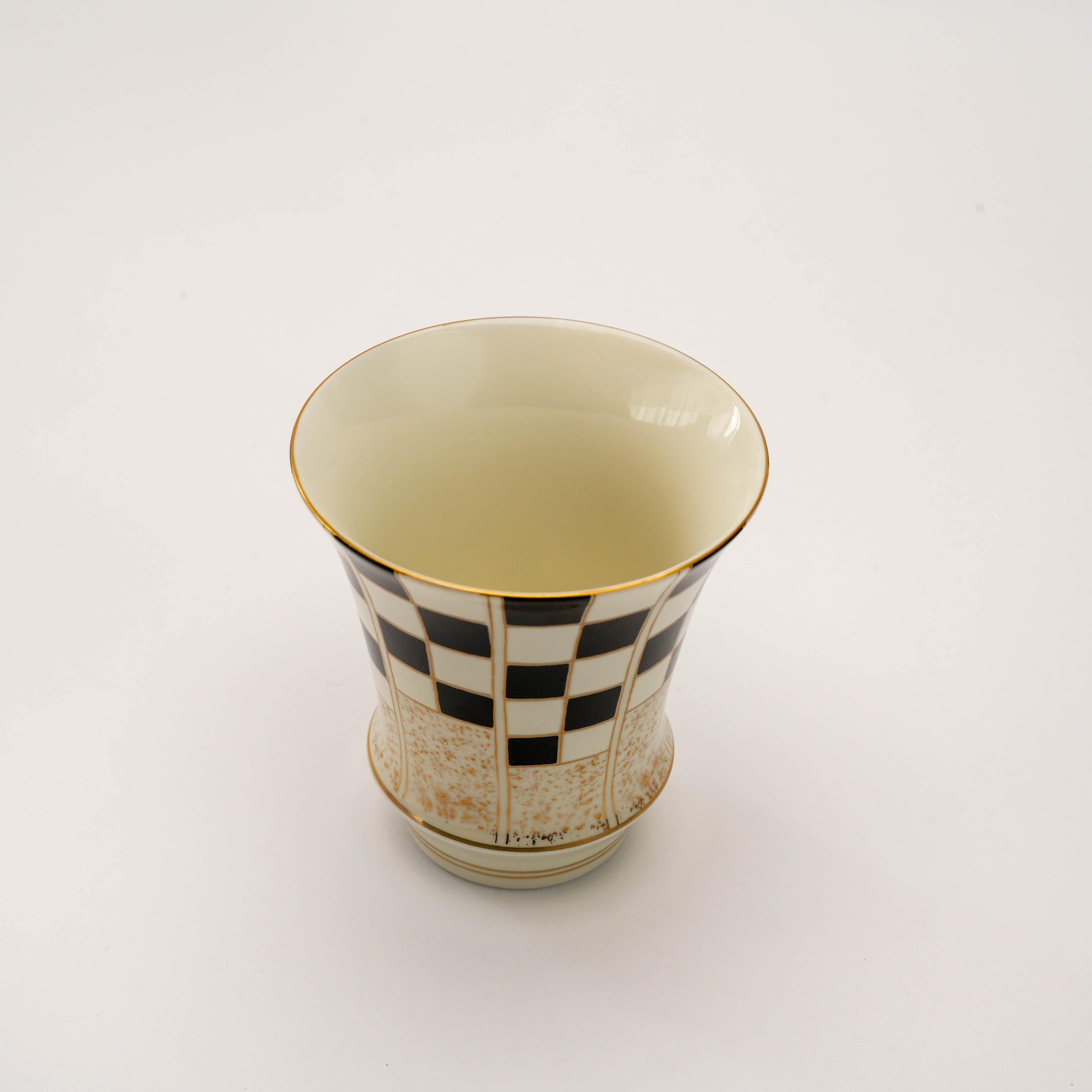 Arita Ware Celebration Checkered Sake Glass - Artisan’s Collection