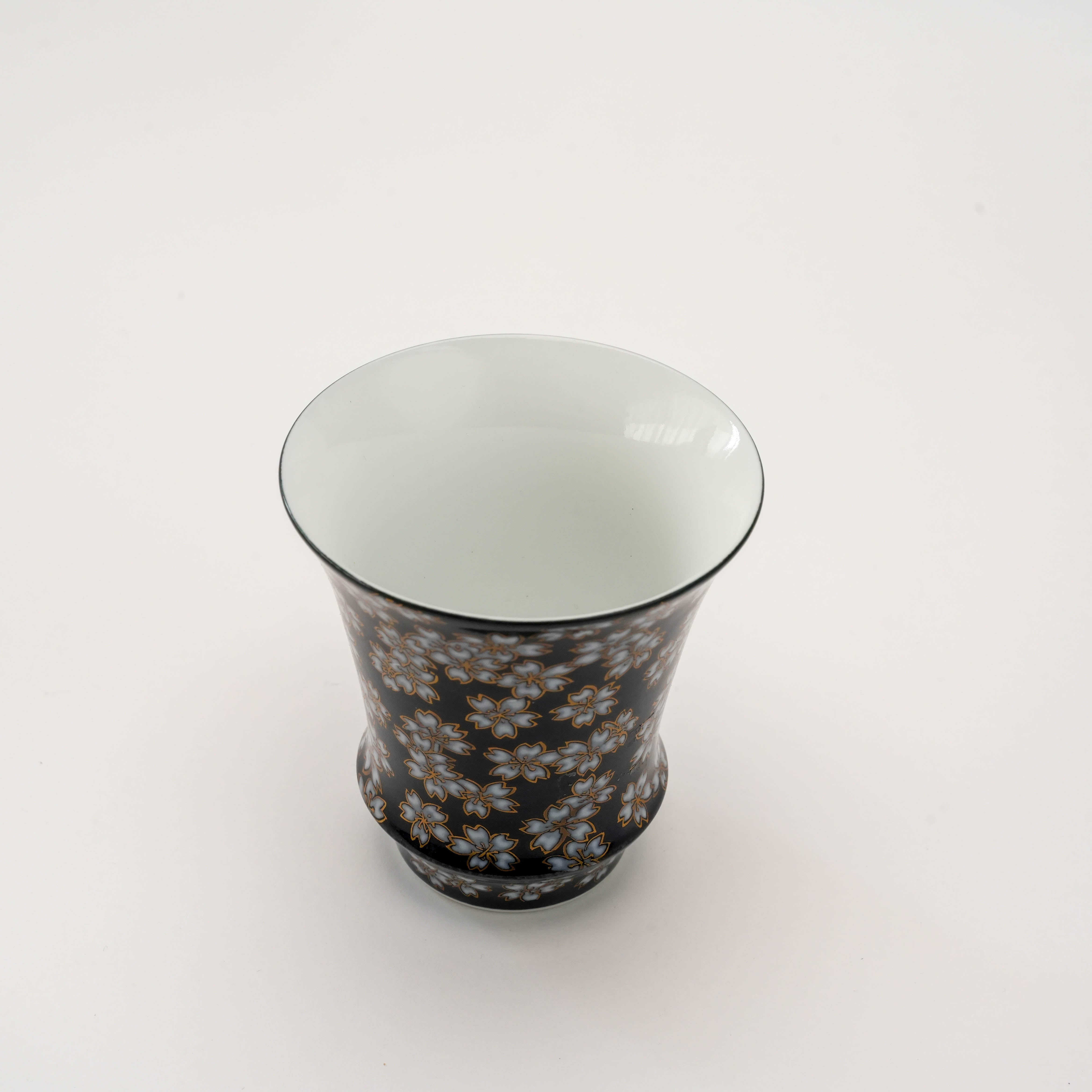 Arita Ware Night Sakura Sake Glass - Artisan’s Collection