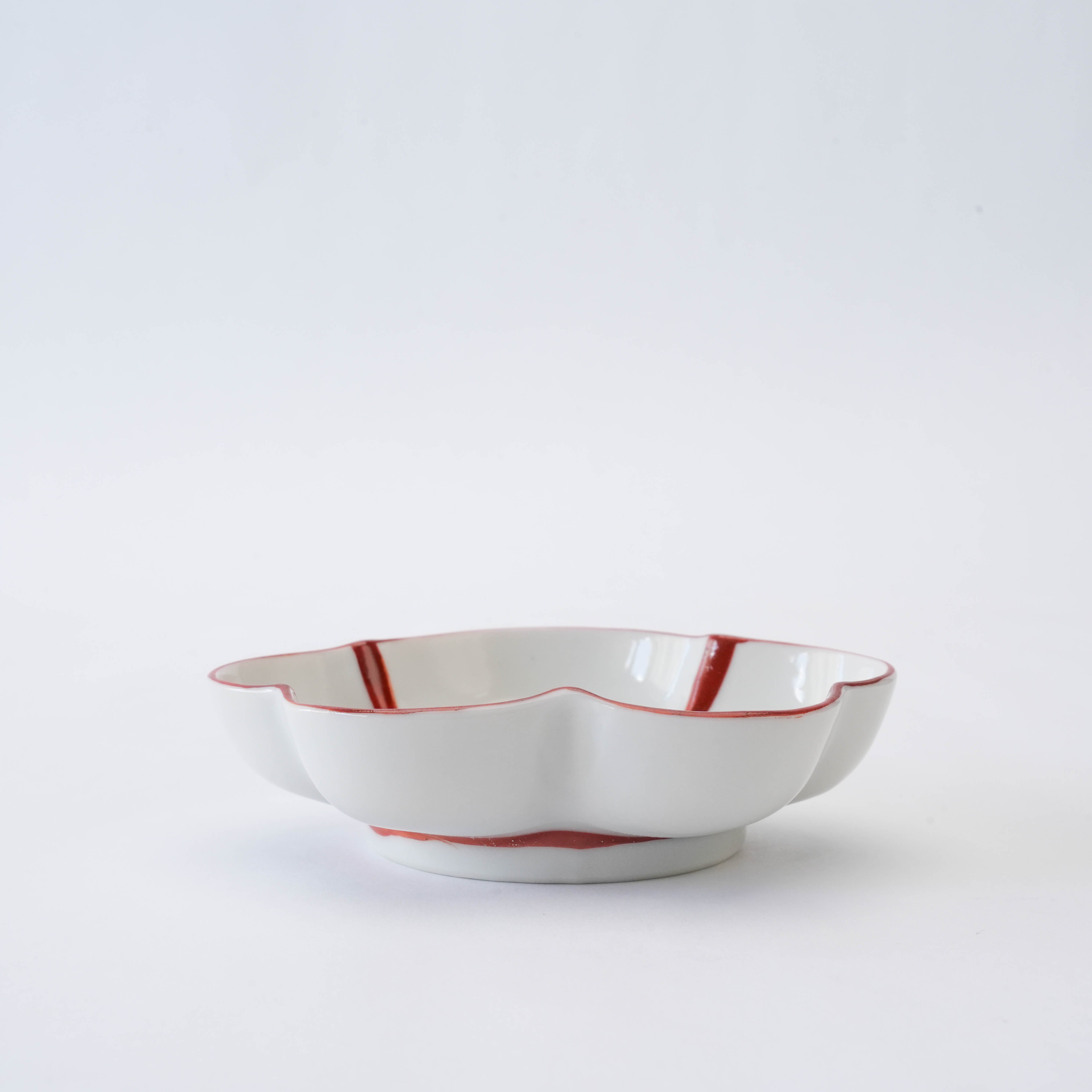 Kutani Ware Red Plum Blossom Small Plate