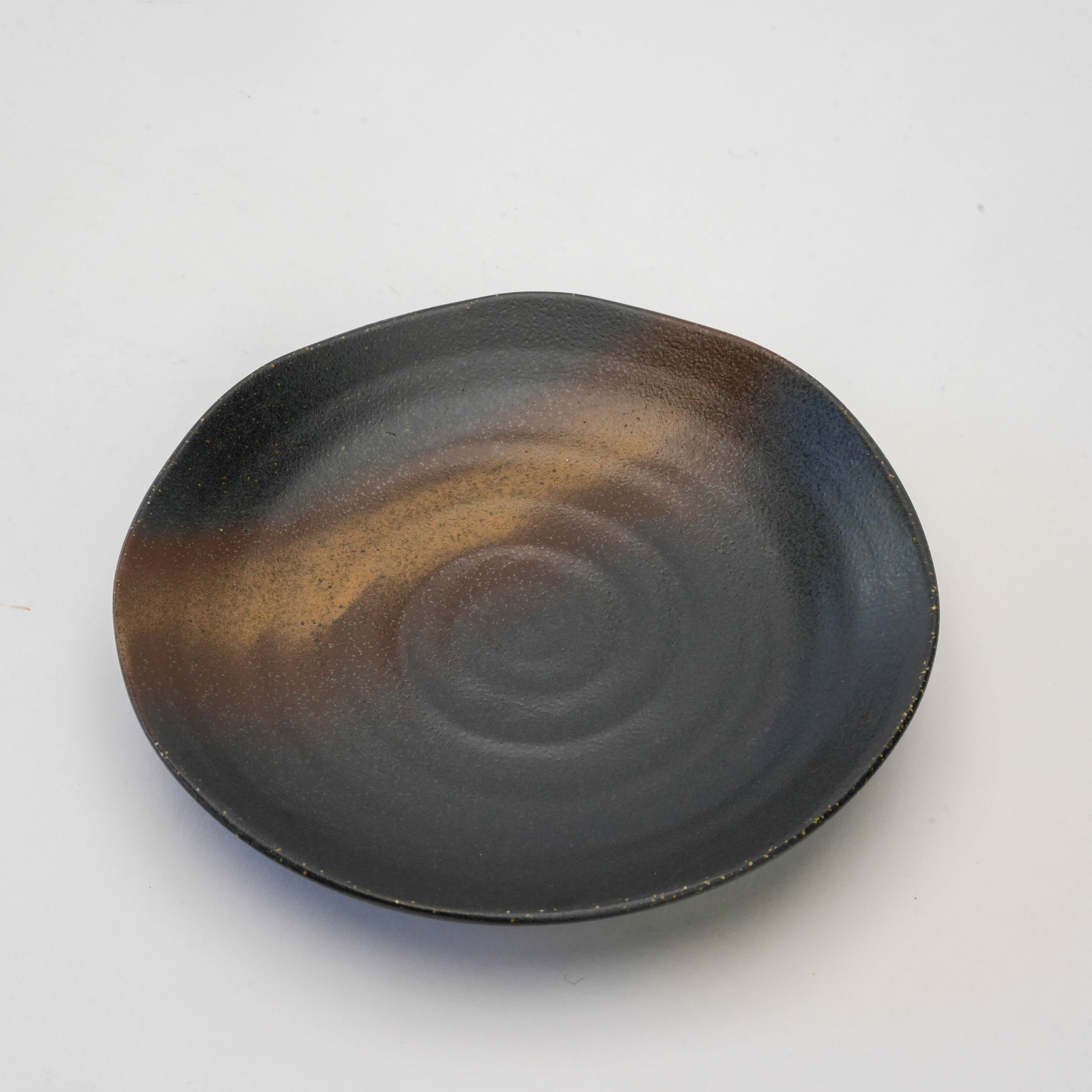Kutani Ware Coffee Cup & Saucer – Gold Leaf Design