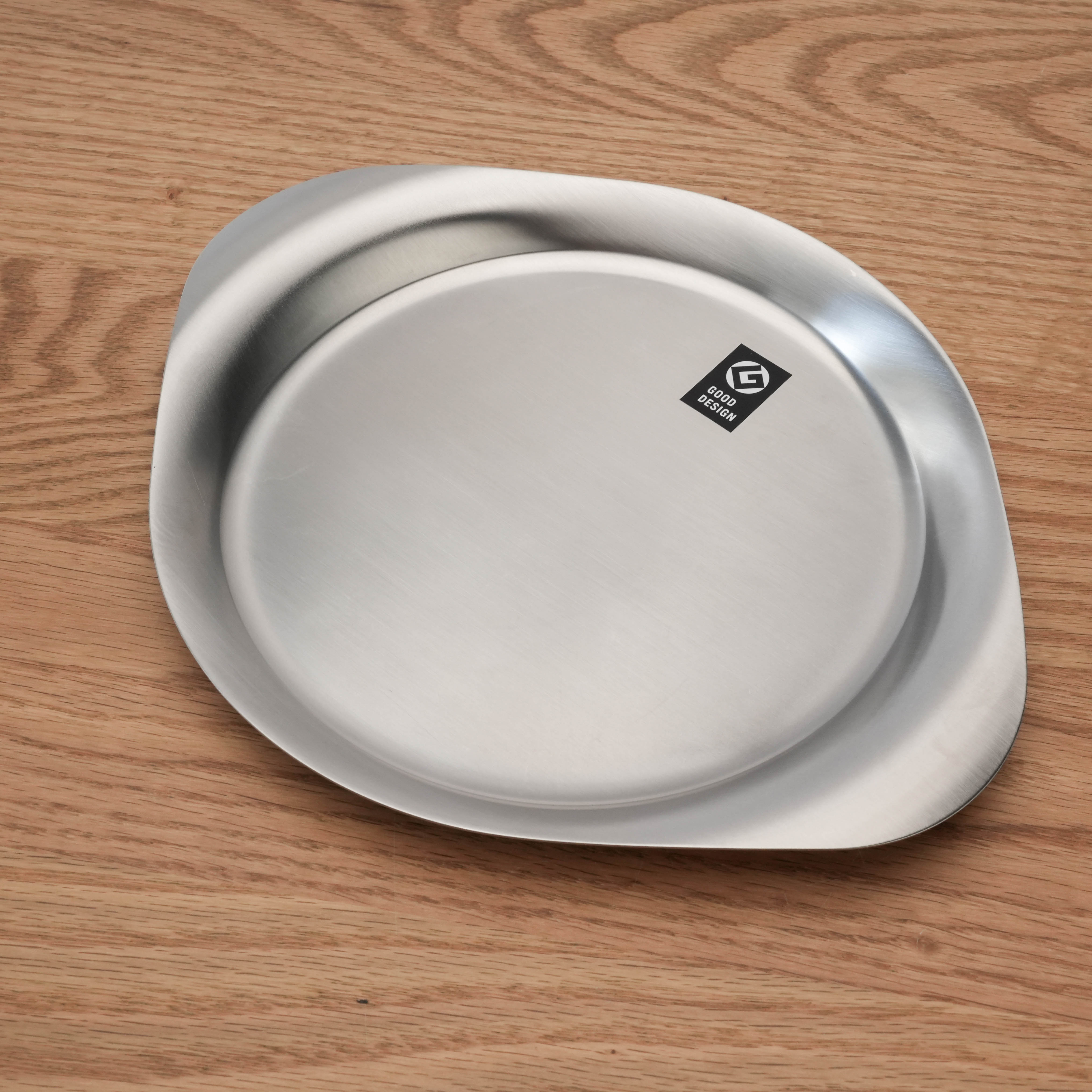 Sori Yanagi Stainless Steel Serving Platter