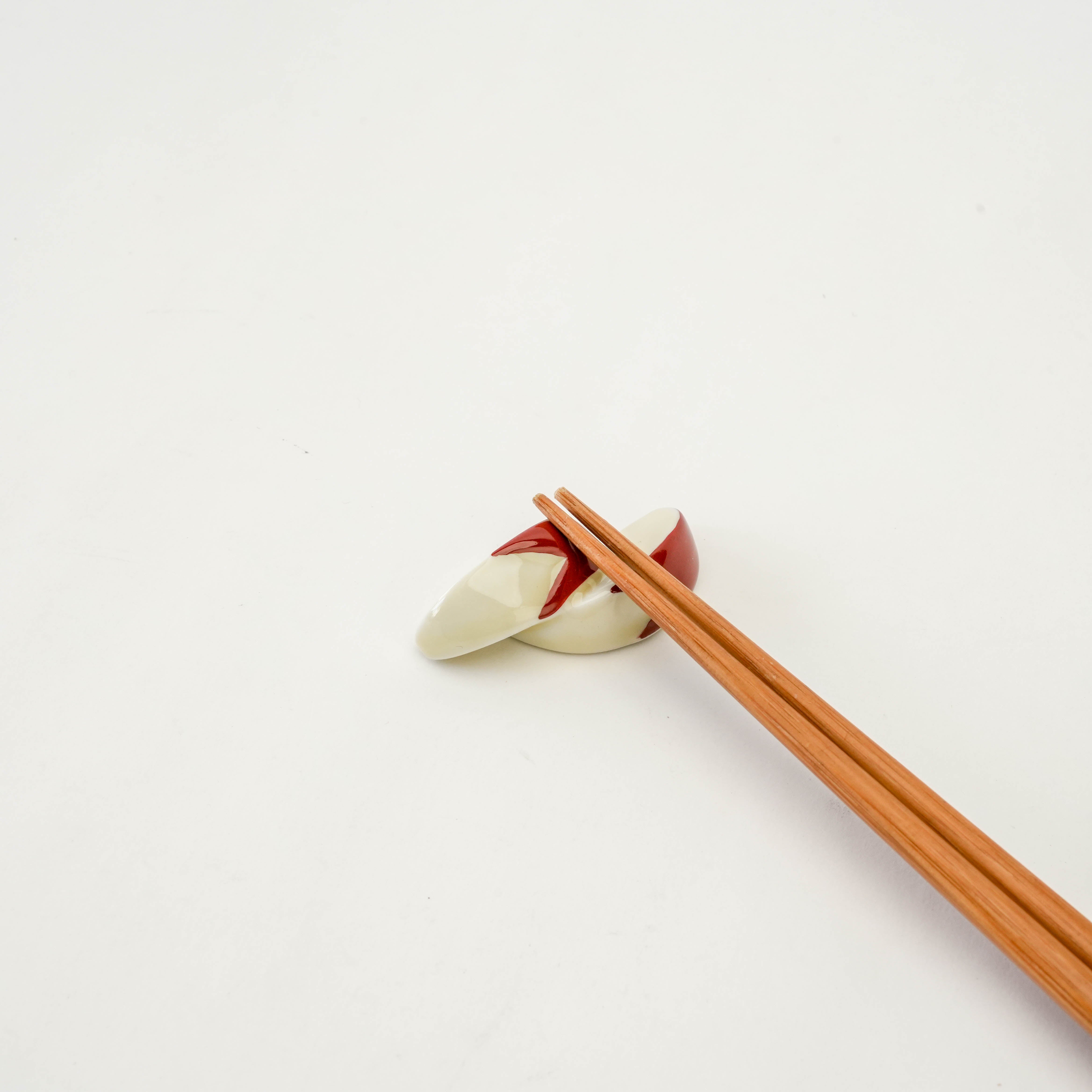 Hasami Ware Apple Wedges Chopstick Rest