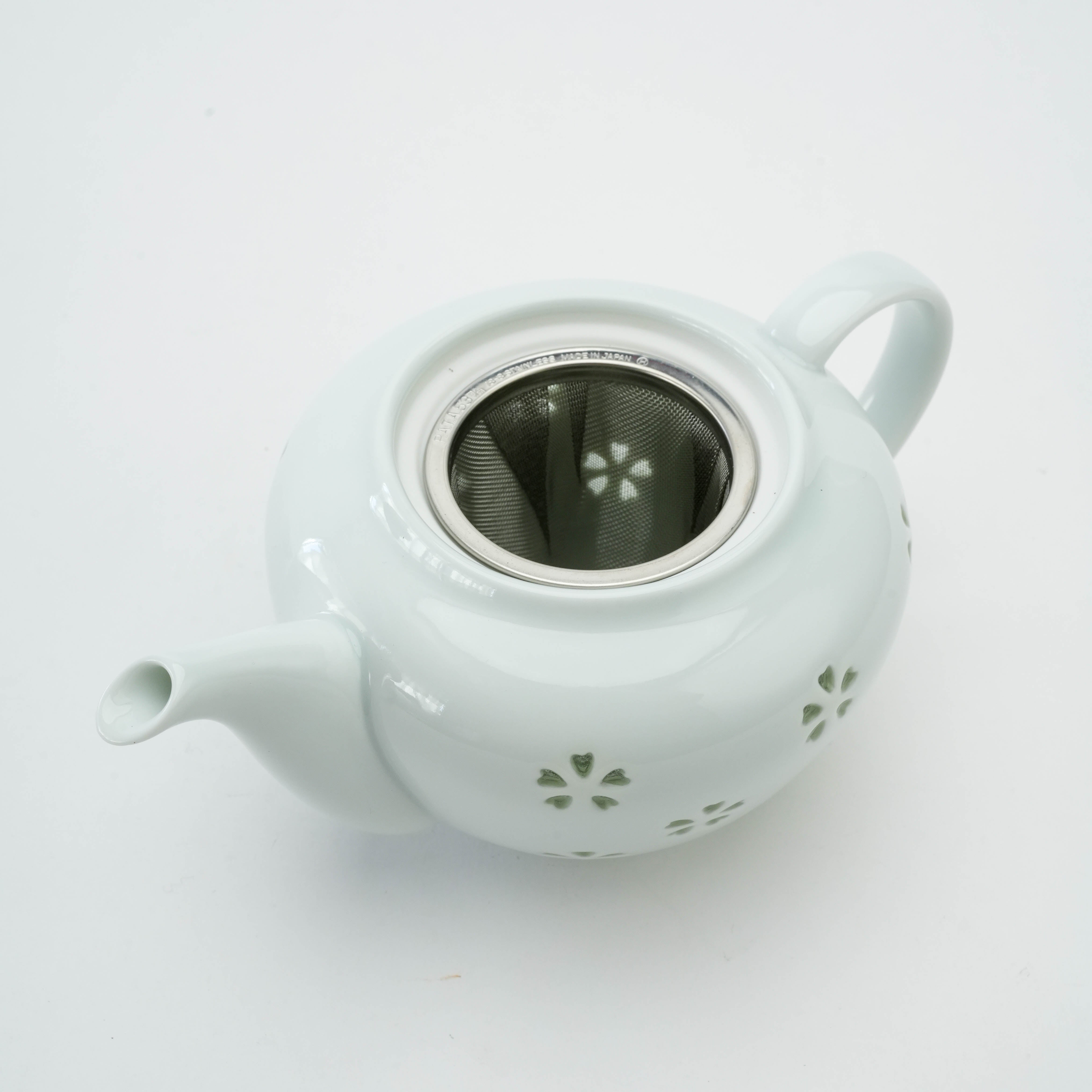 Arita Ware Crystal-Carved Hanazume Tea pot