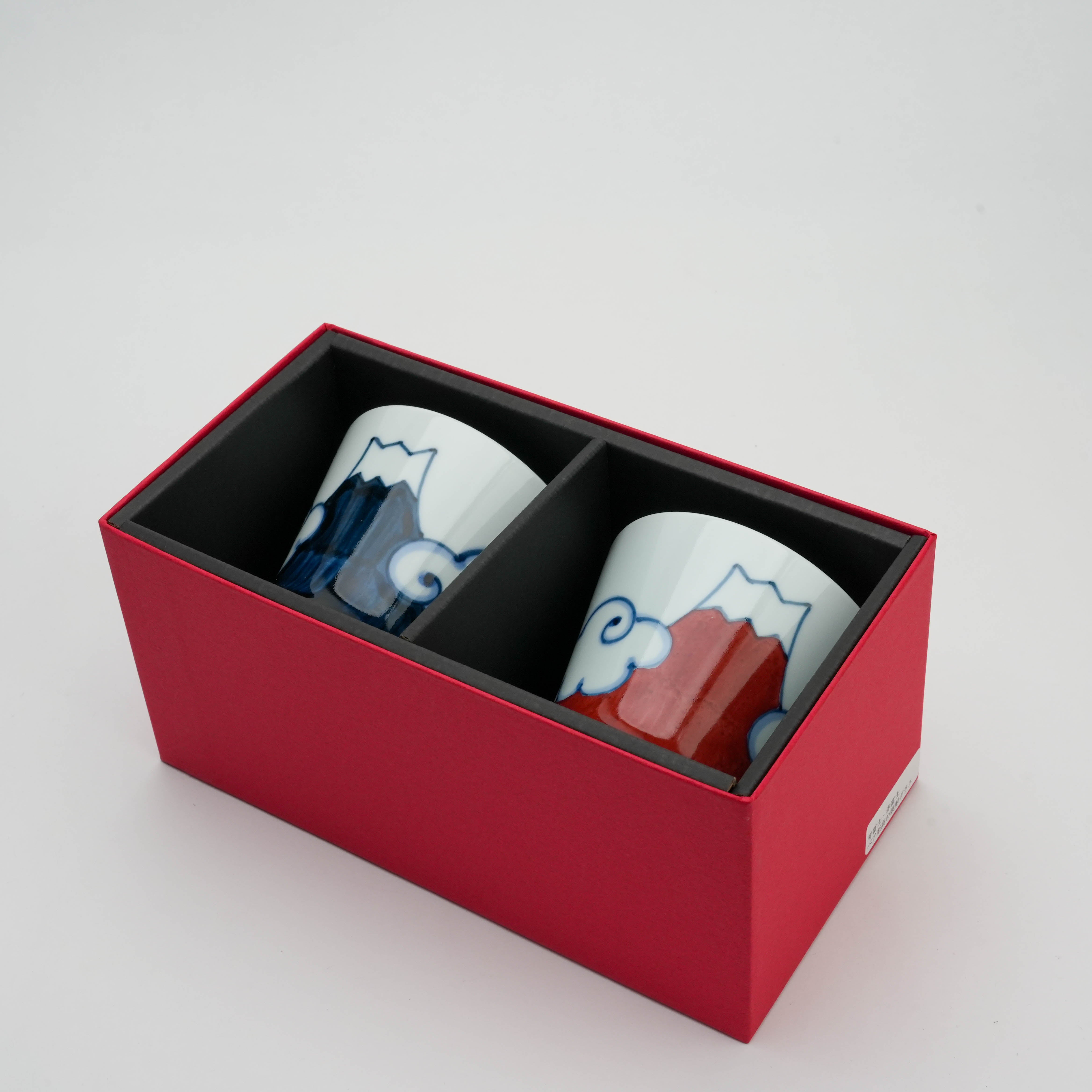 Arita Ware Mt Fuji Shochu Glass Set - Artisan’s Collection