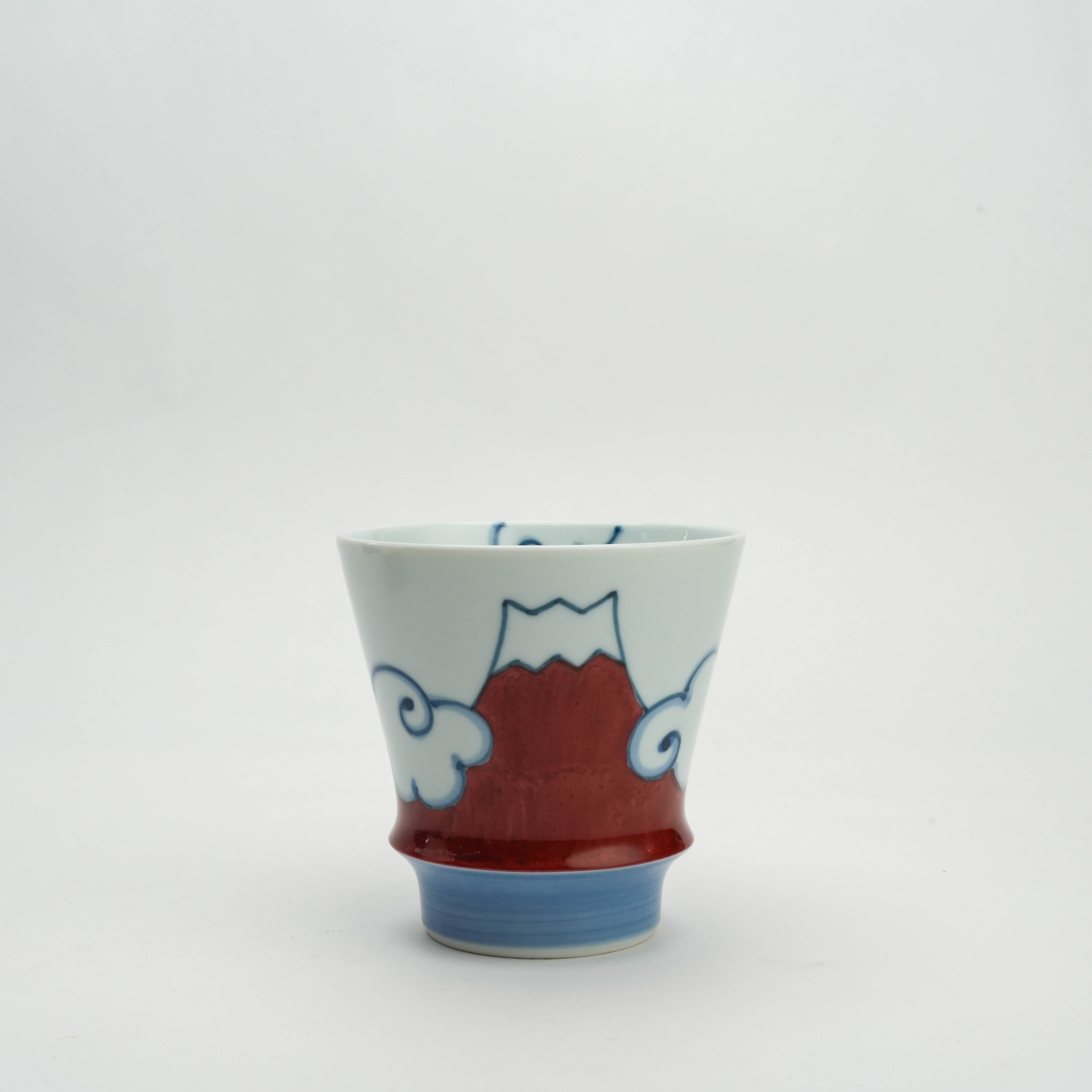 Arita Ware Mt Fuji Shochu Glass Set - Artisan’s Collection