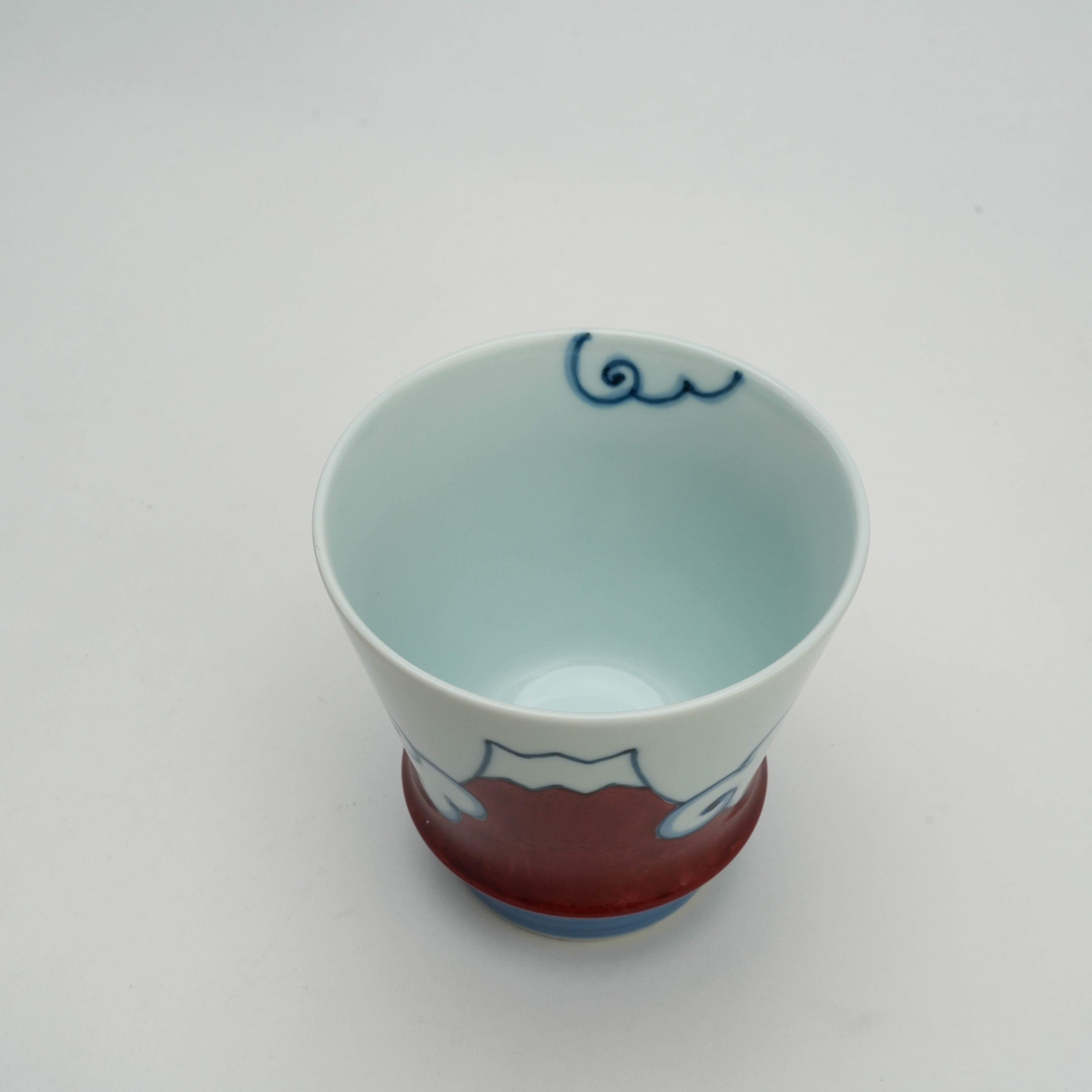 Arita Ware Mt Fuji Shochu Glass Set - Artisan’s Collection