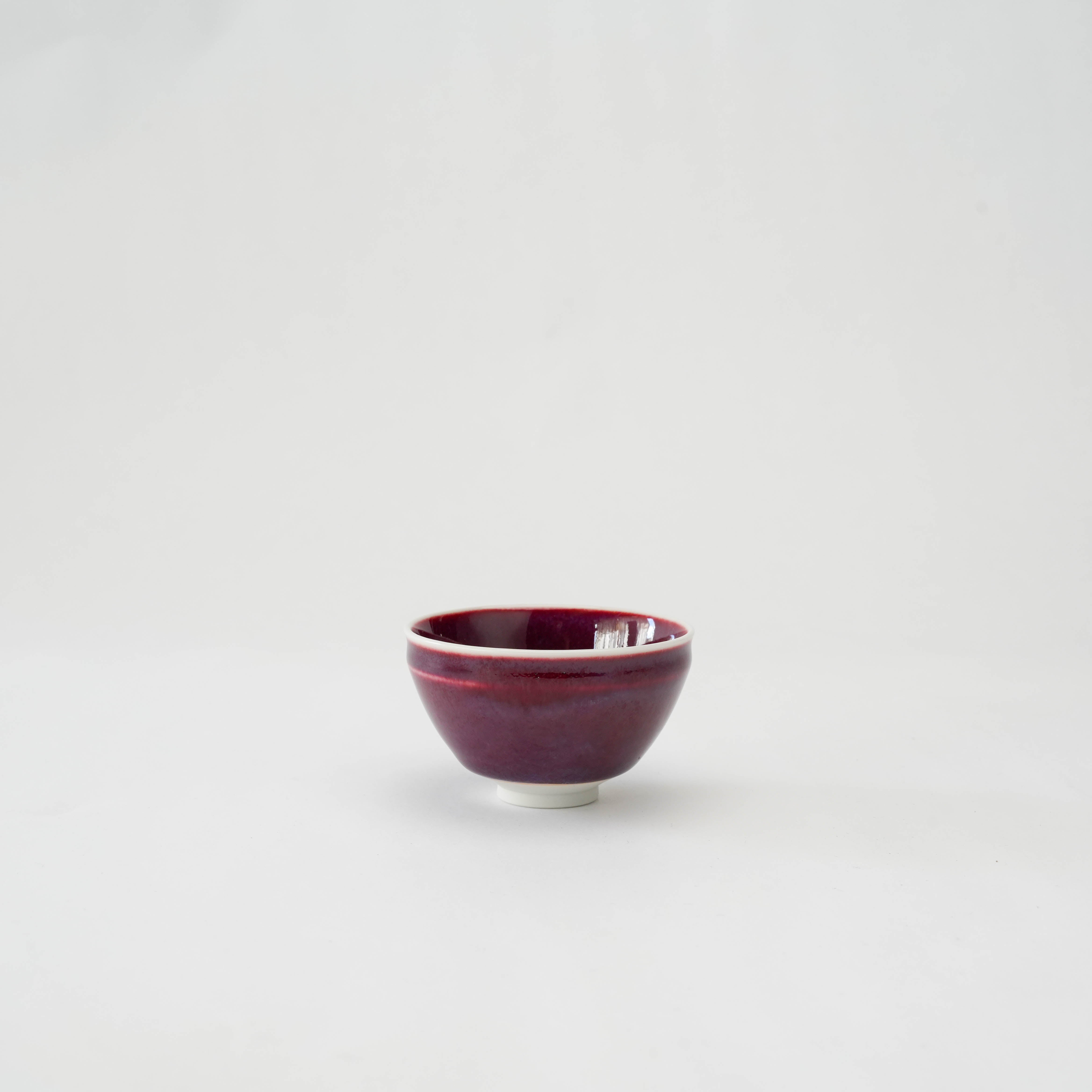 Arita Ware Shinemon Kiln Tansha Red Sake Cup