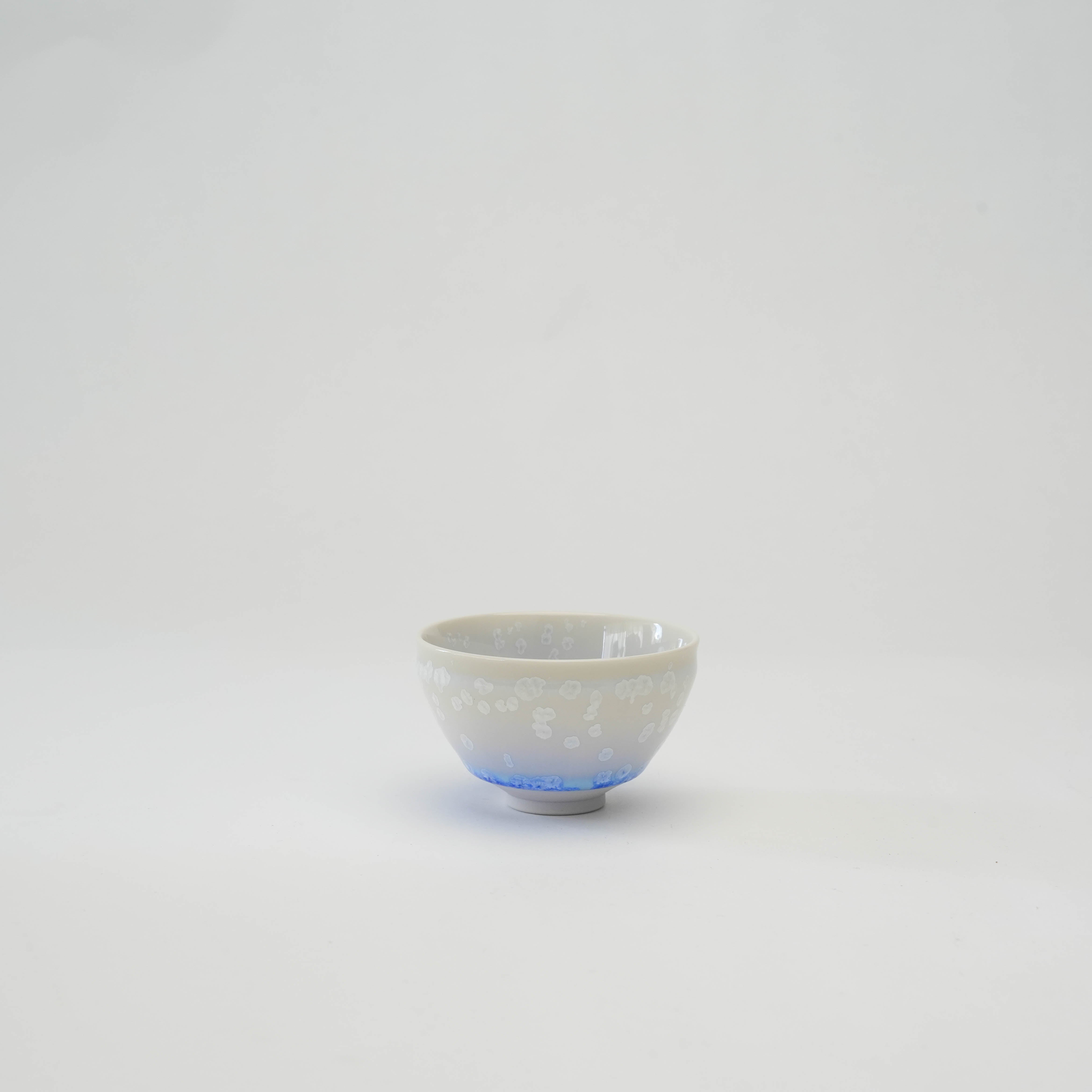 Arita Ware Shinemon Kiln Aizome Water Drop Sake Cup