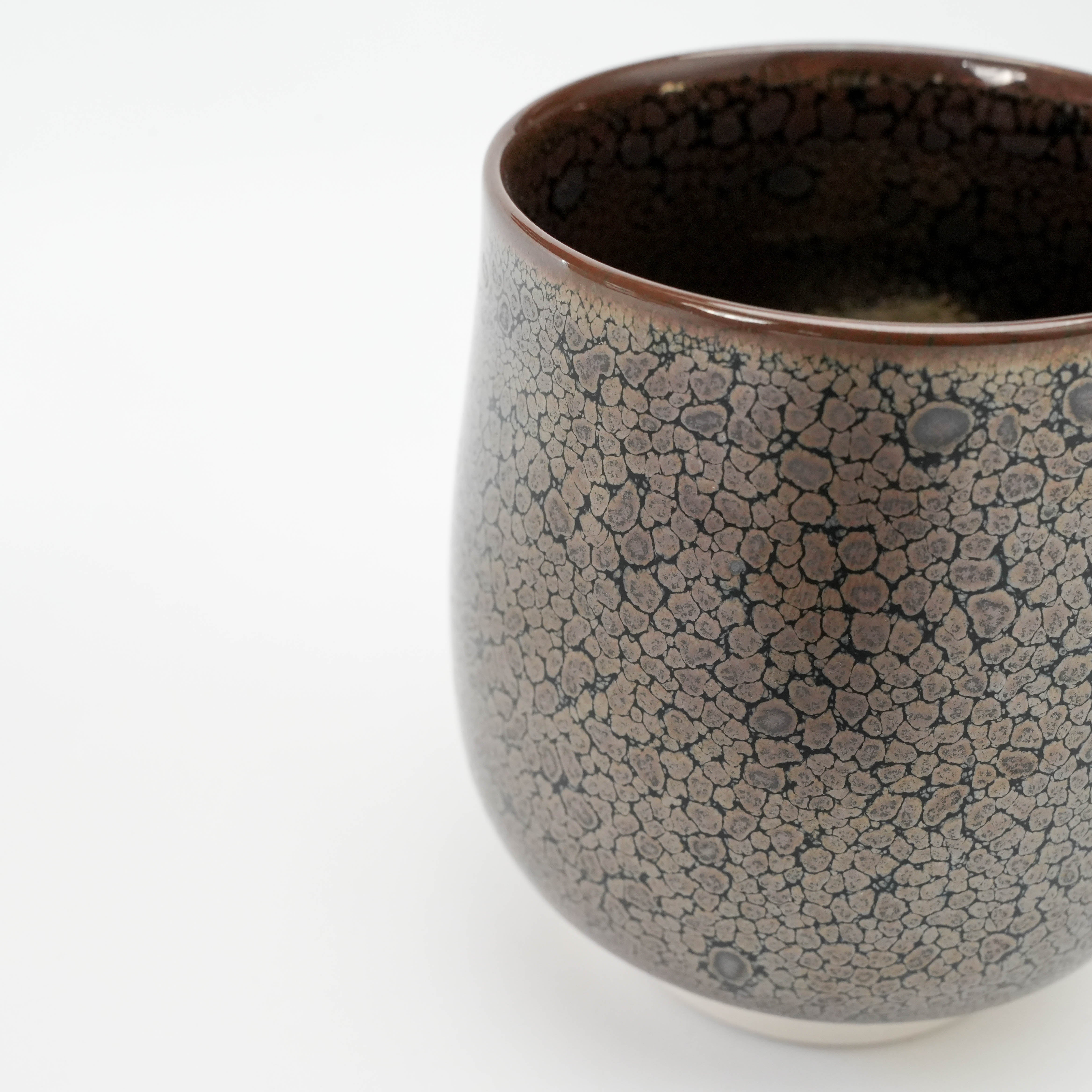 Arita Ware Shinemon Kiln Yuteki Tenmoku Teacup