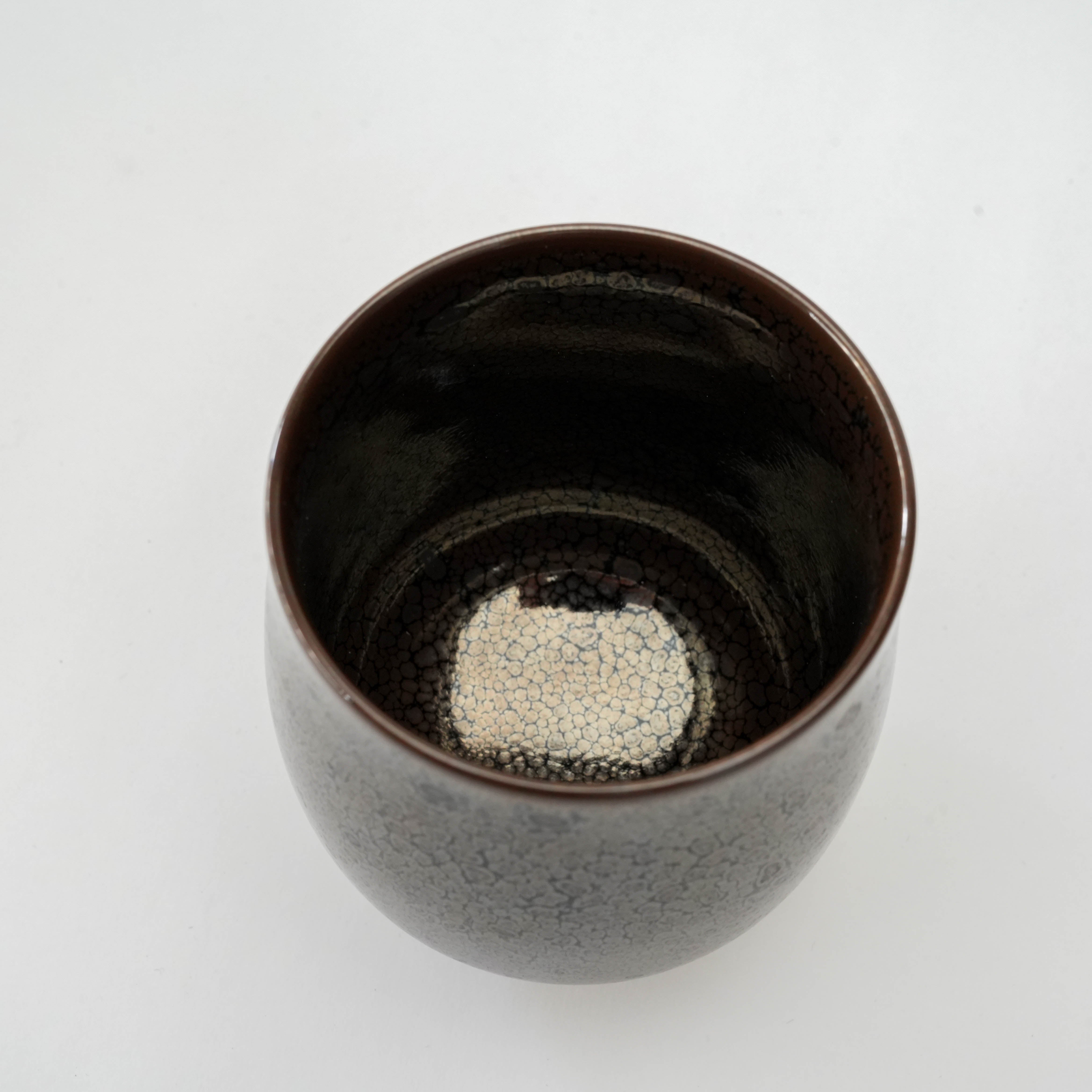 Arita Ware Shinemon Kiln Yuteki Tenmoku Teacup