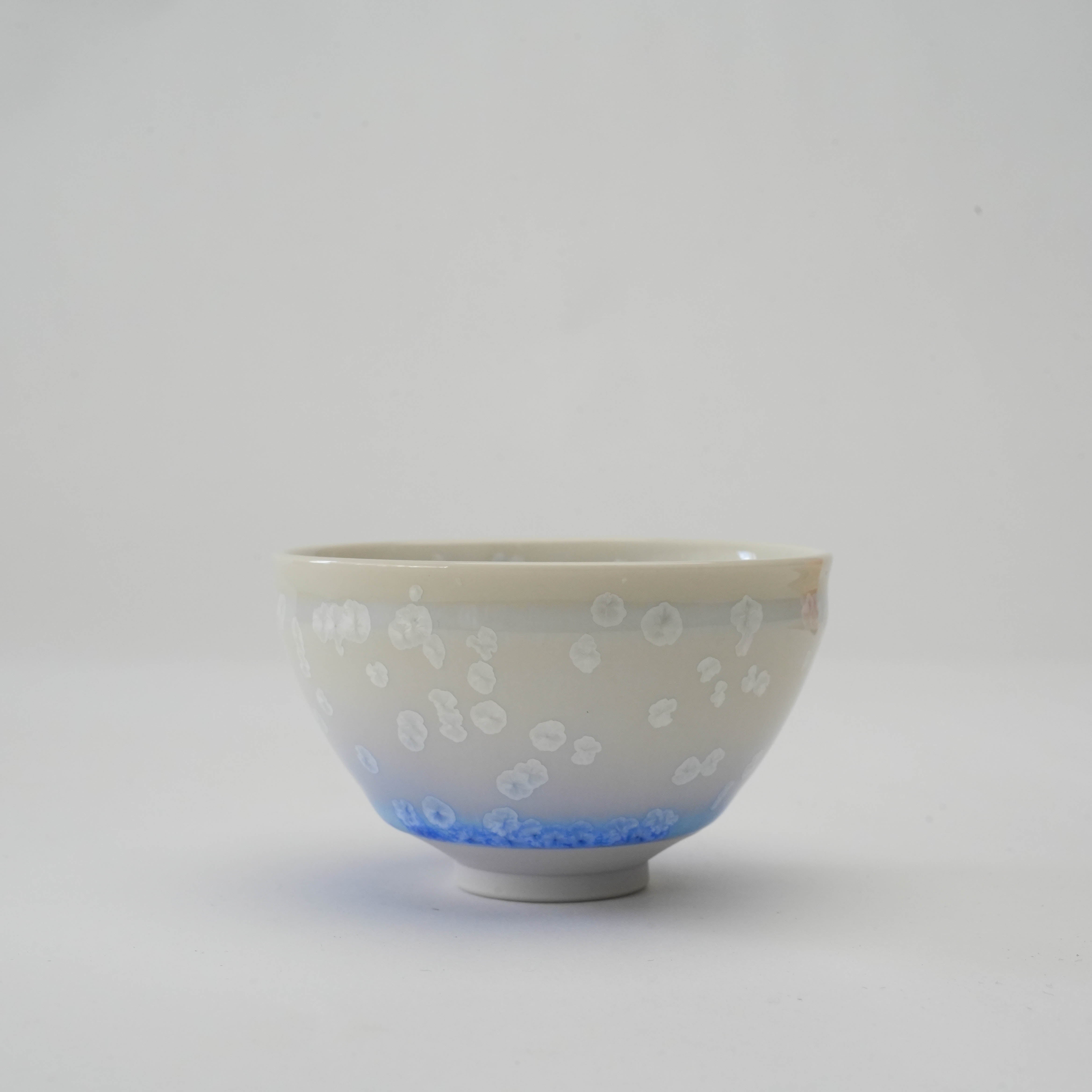 Arita Ware Shinemon Kiln Aizome Water Drop Sake Cup