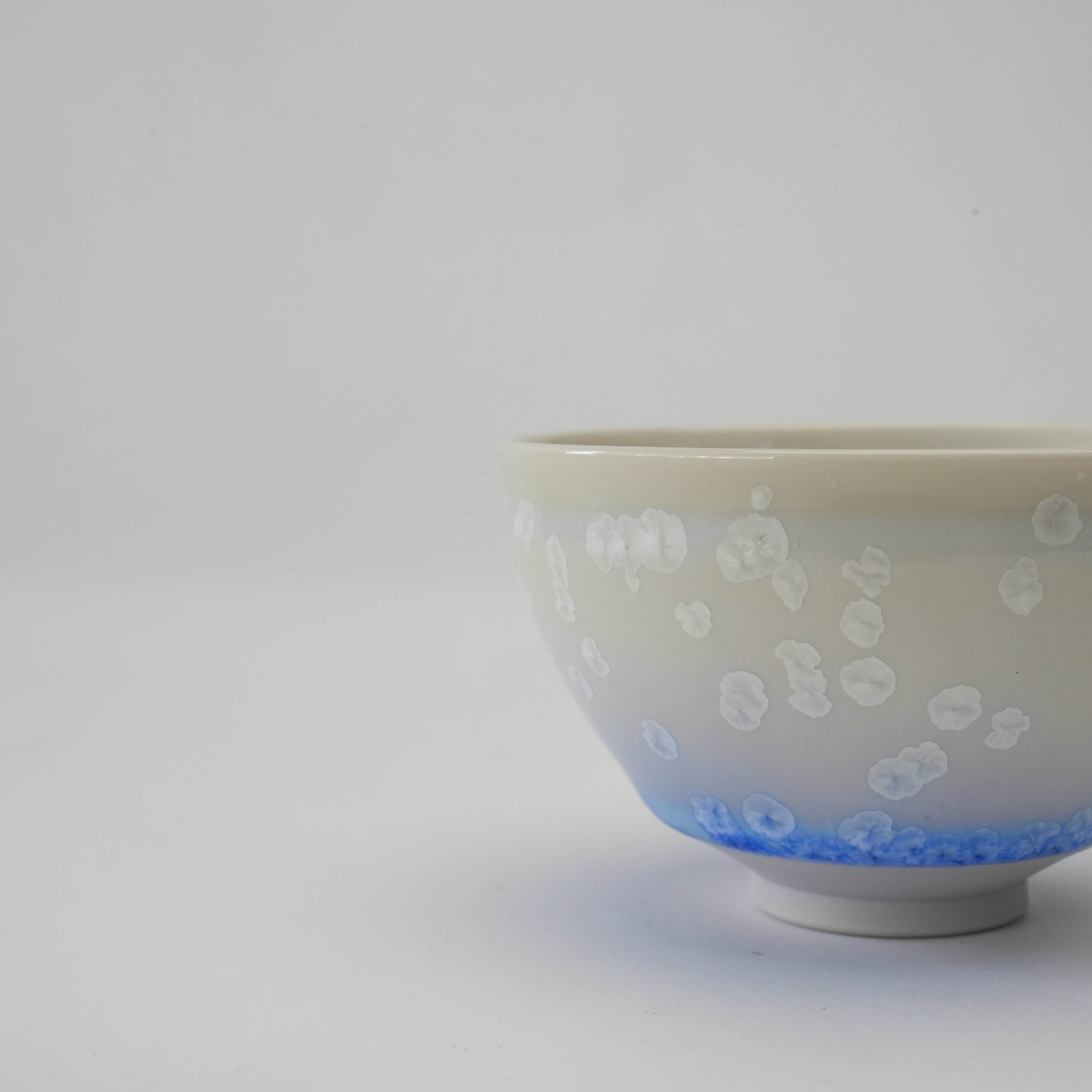 Arita Ware Shinemon Kiln Aizome Water Drop Sake Cup