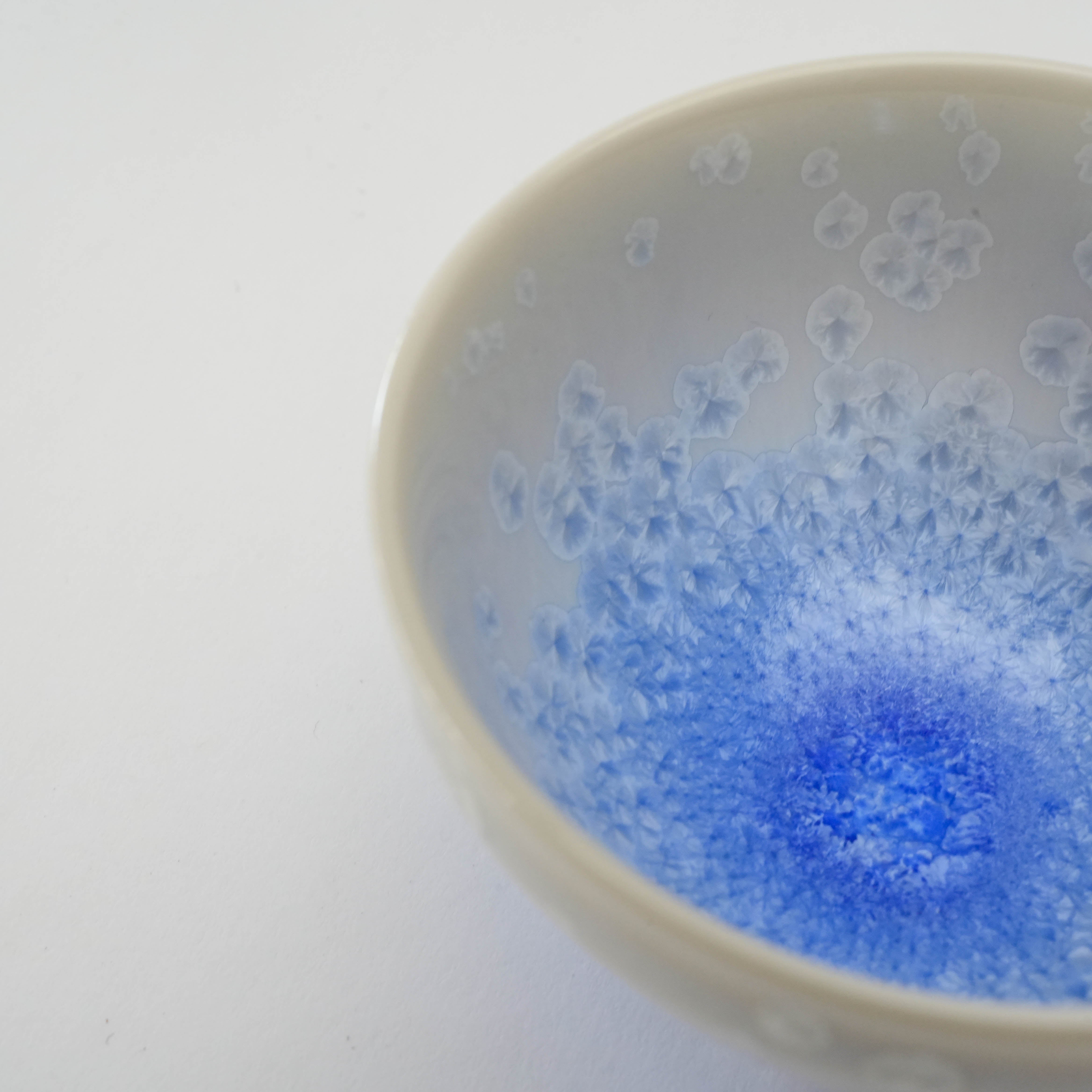 Arita Ware Shinemon Kiln Aizome Water Drop Sake Cup