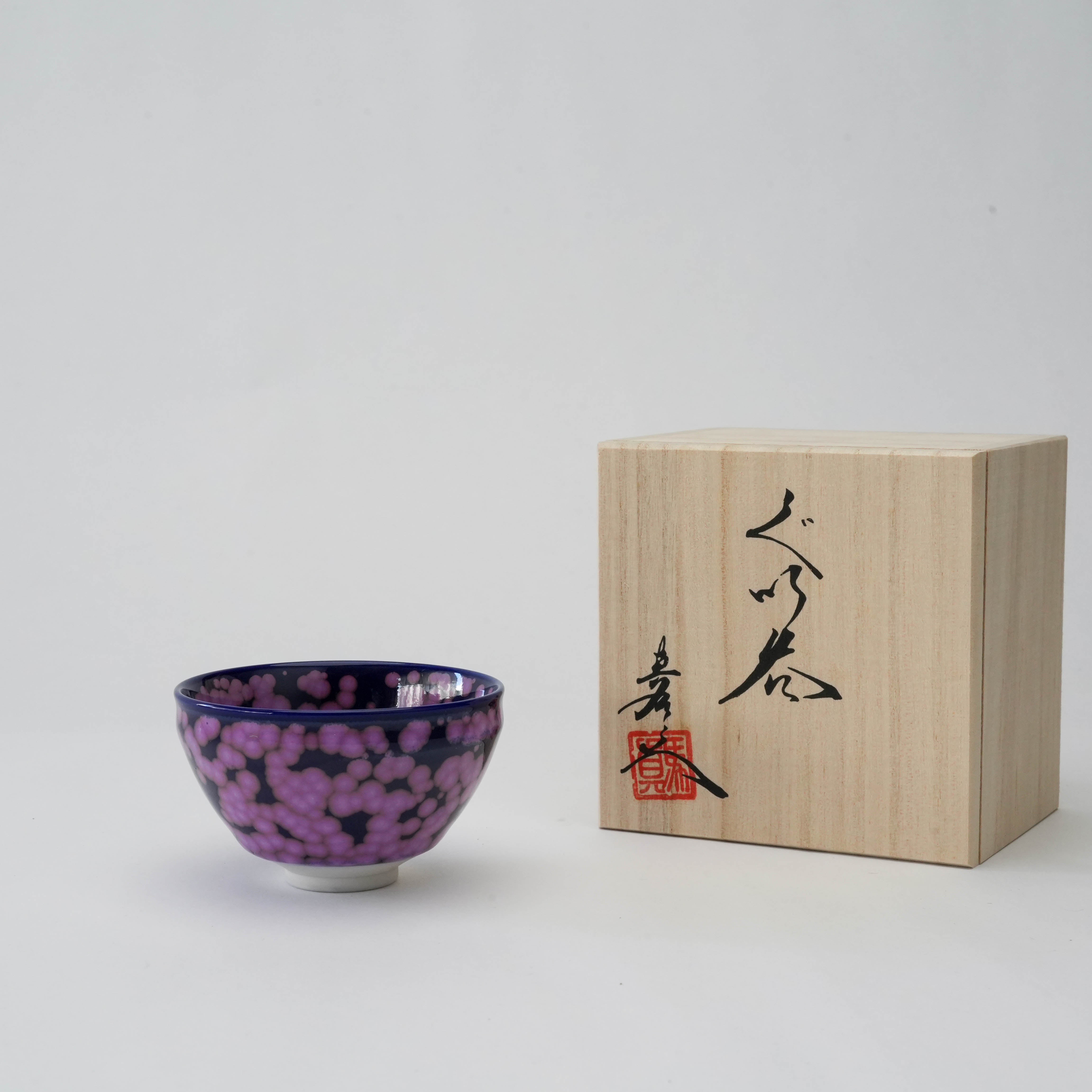 Arita Ware Shinemon Kiln Sakura Flower Sake Cup