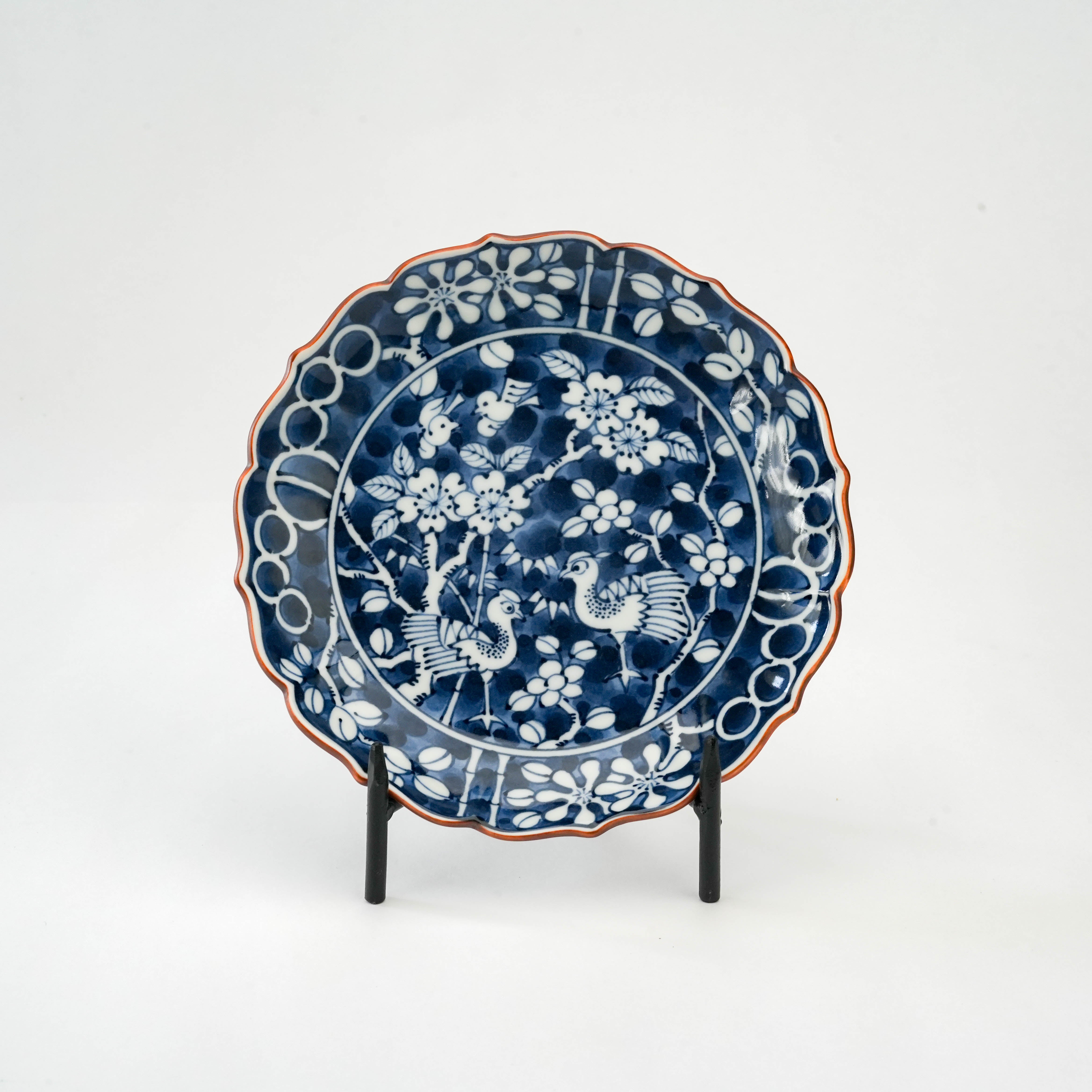 Hasami Ware Hanadori Rinka Plate