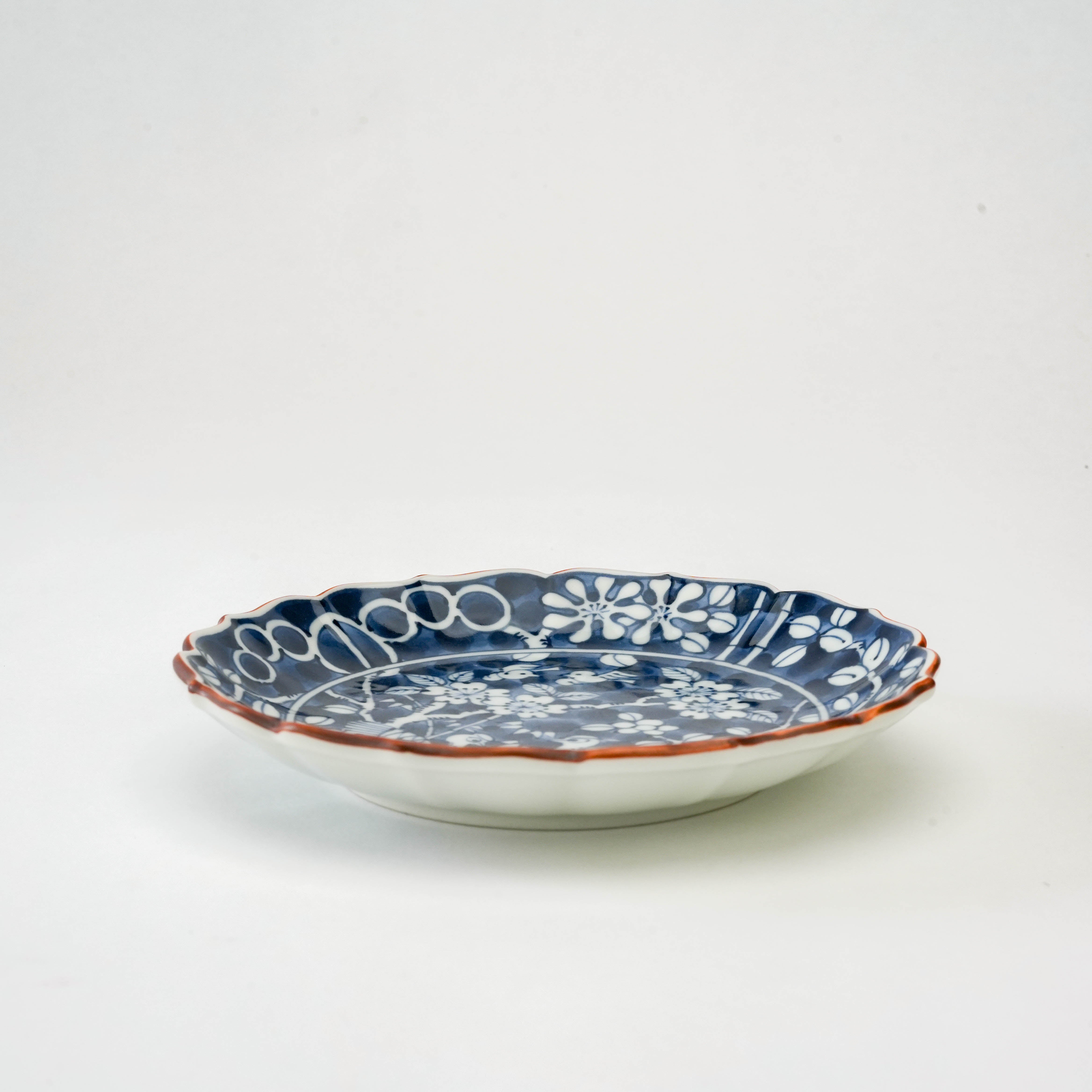 Hasami Ware Hanadori Rinka Plate