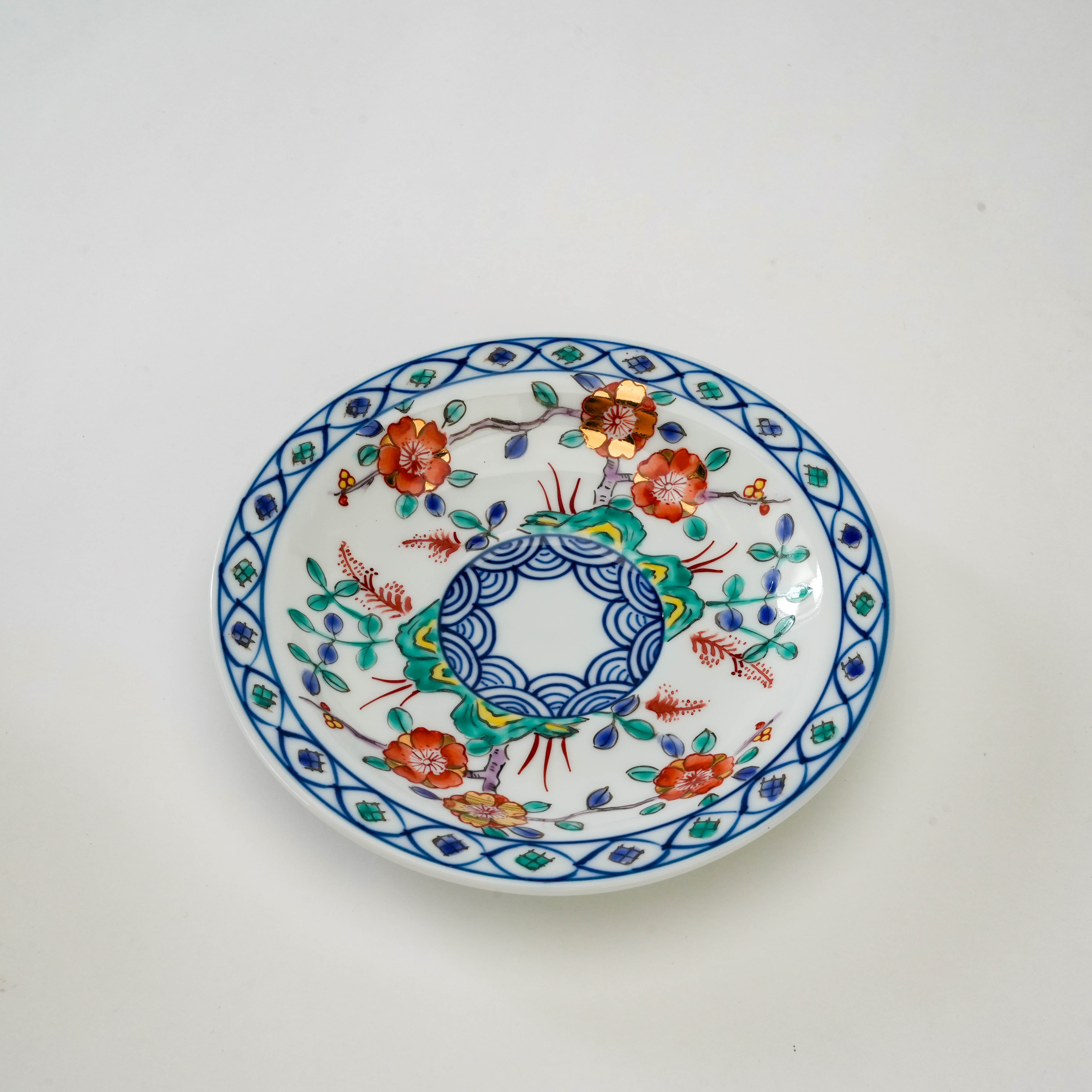 Arita Ware Plum Blossom Coffee Cup & Saucer – Hosen Kiln