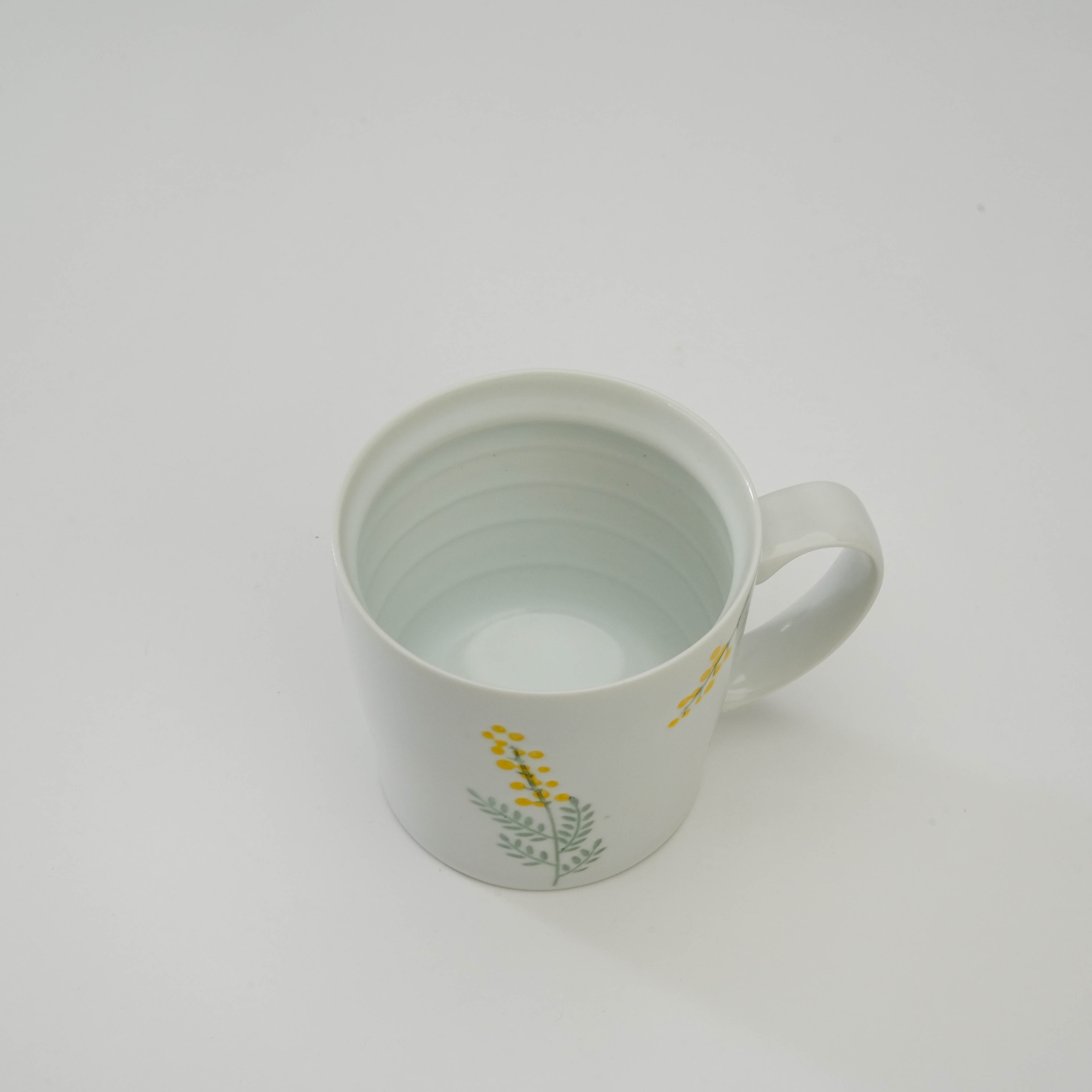 Hasami Ware Mimosa Flower Mug