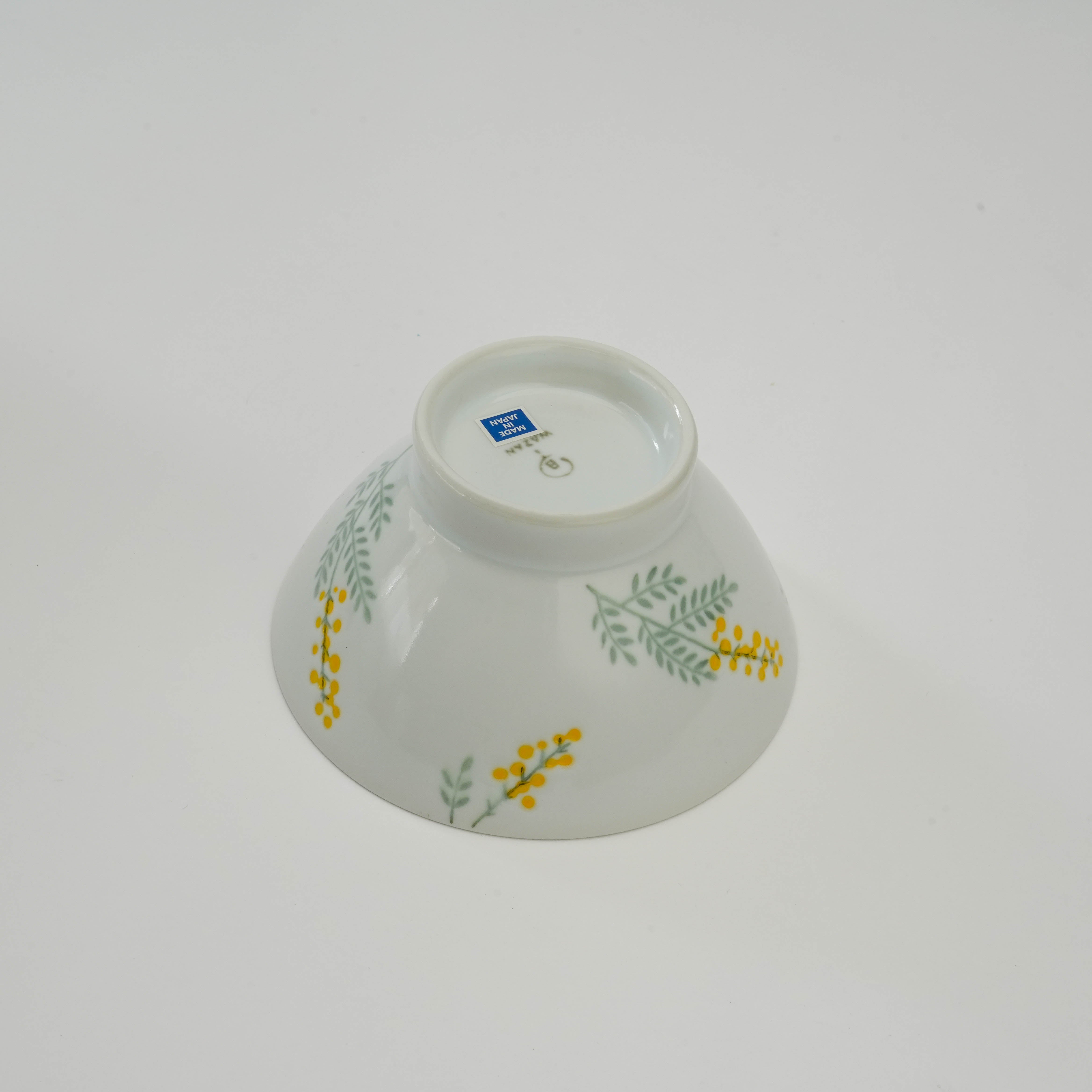 Hasami Ware Mimosa Flower Rice Bowl