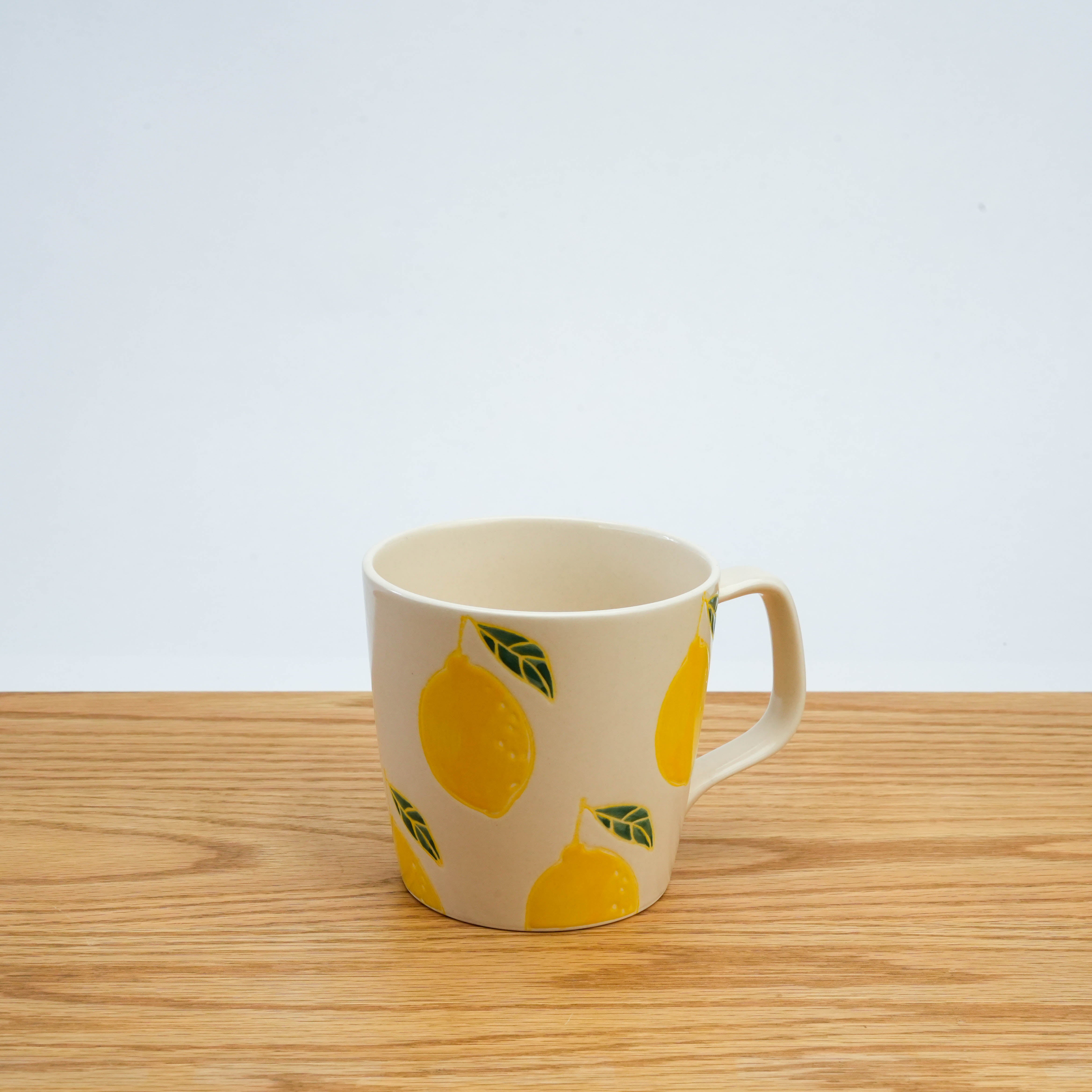 Hasami Ware Fresh Art Mug - Lemon