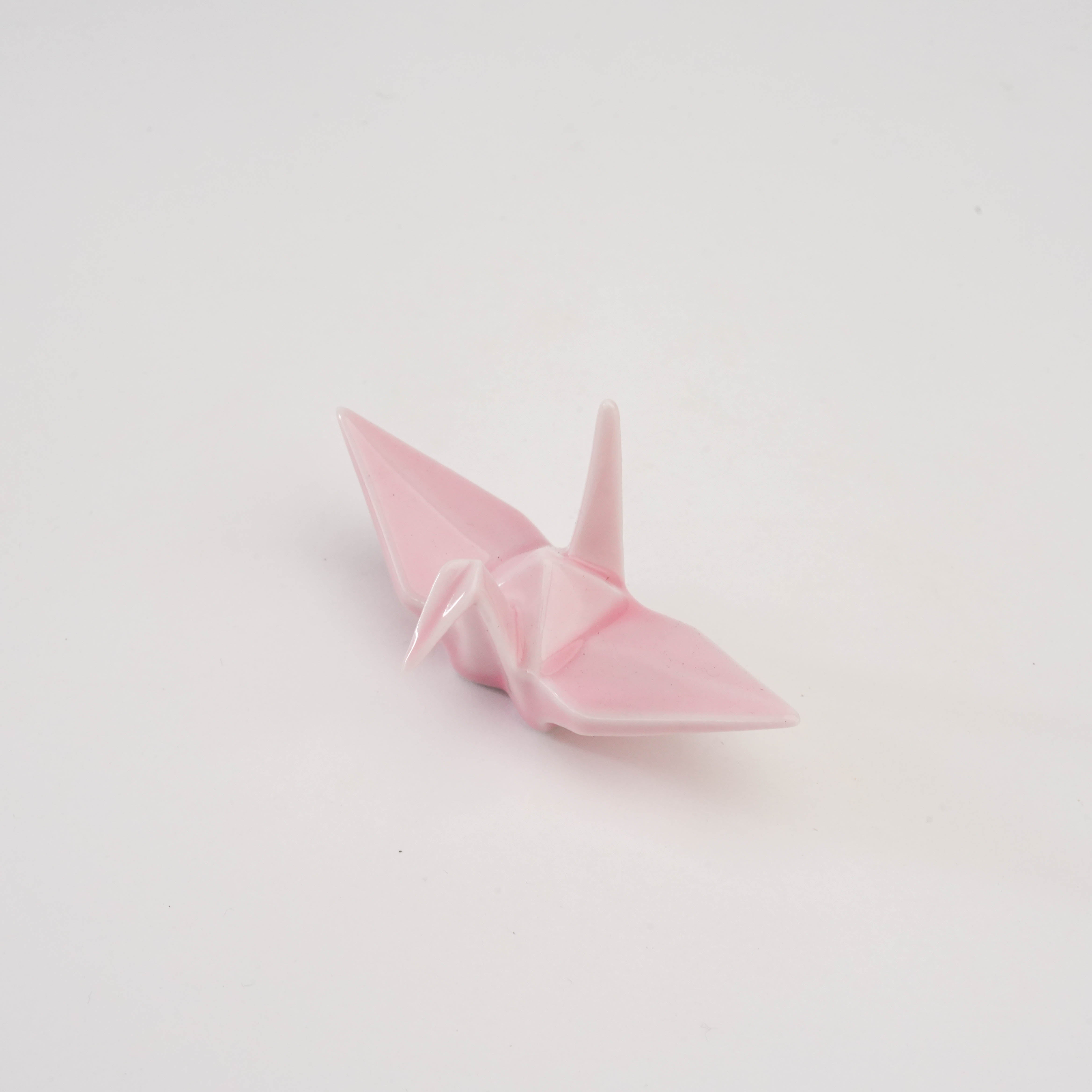 Arita Ware Origami Crane Chopstick Rest