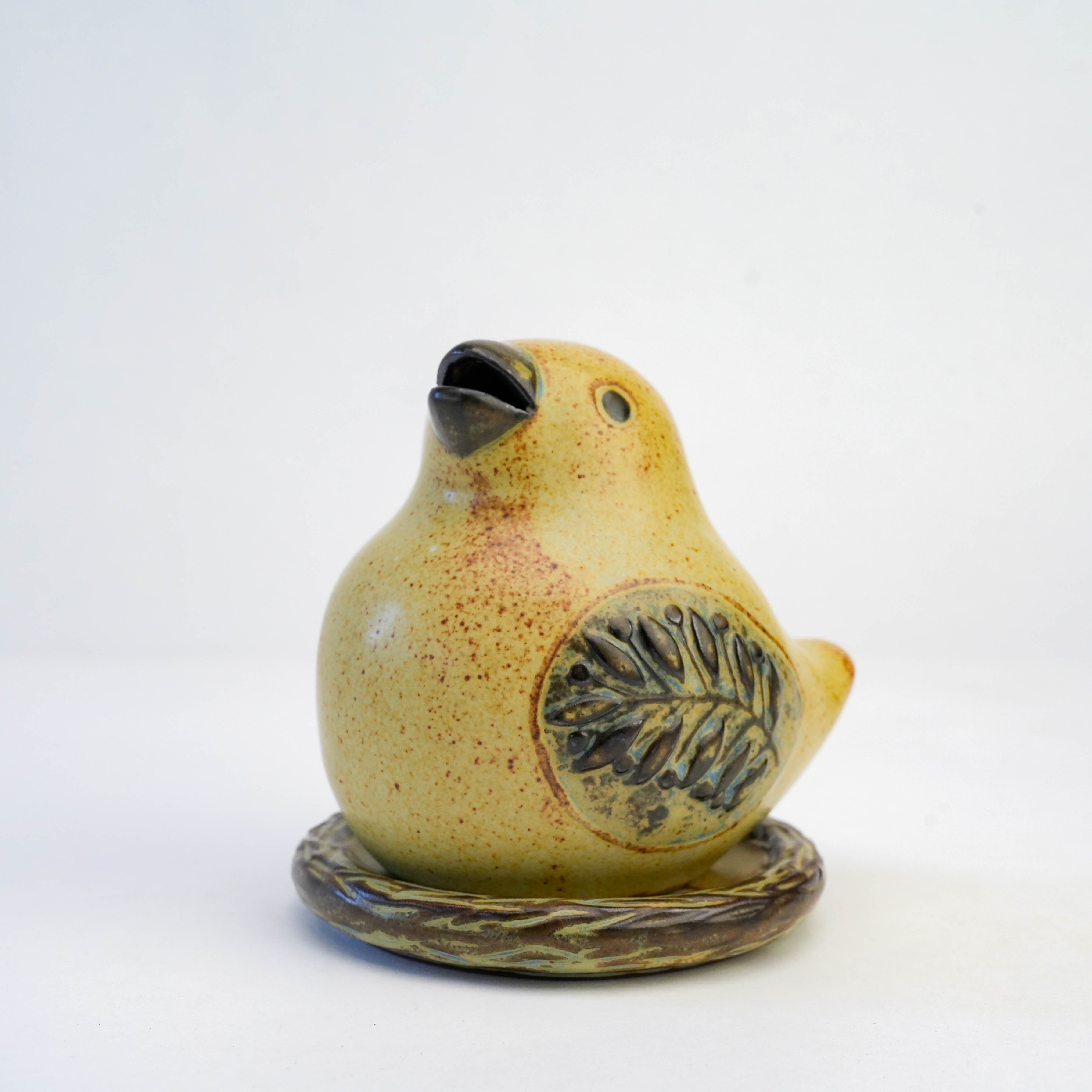 Shoyeido Covered Incense Burner - Bird