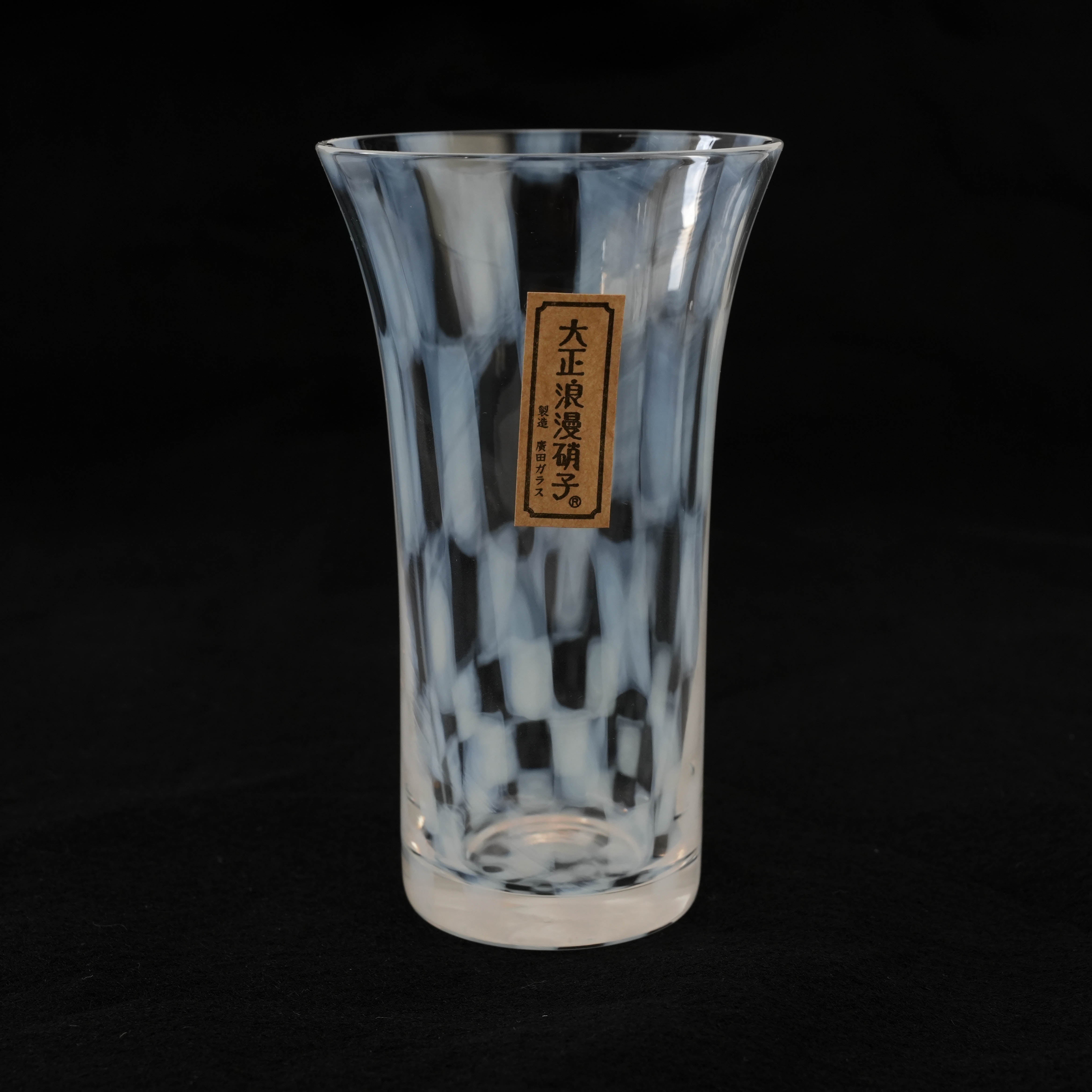 Hirota Glass Taisho Roman Sipping Glass - Checkered