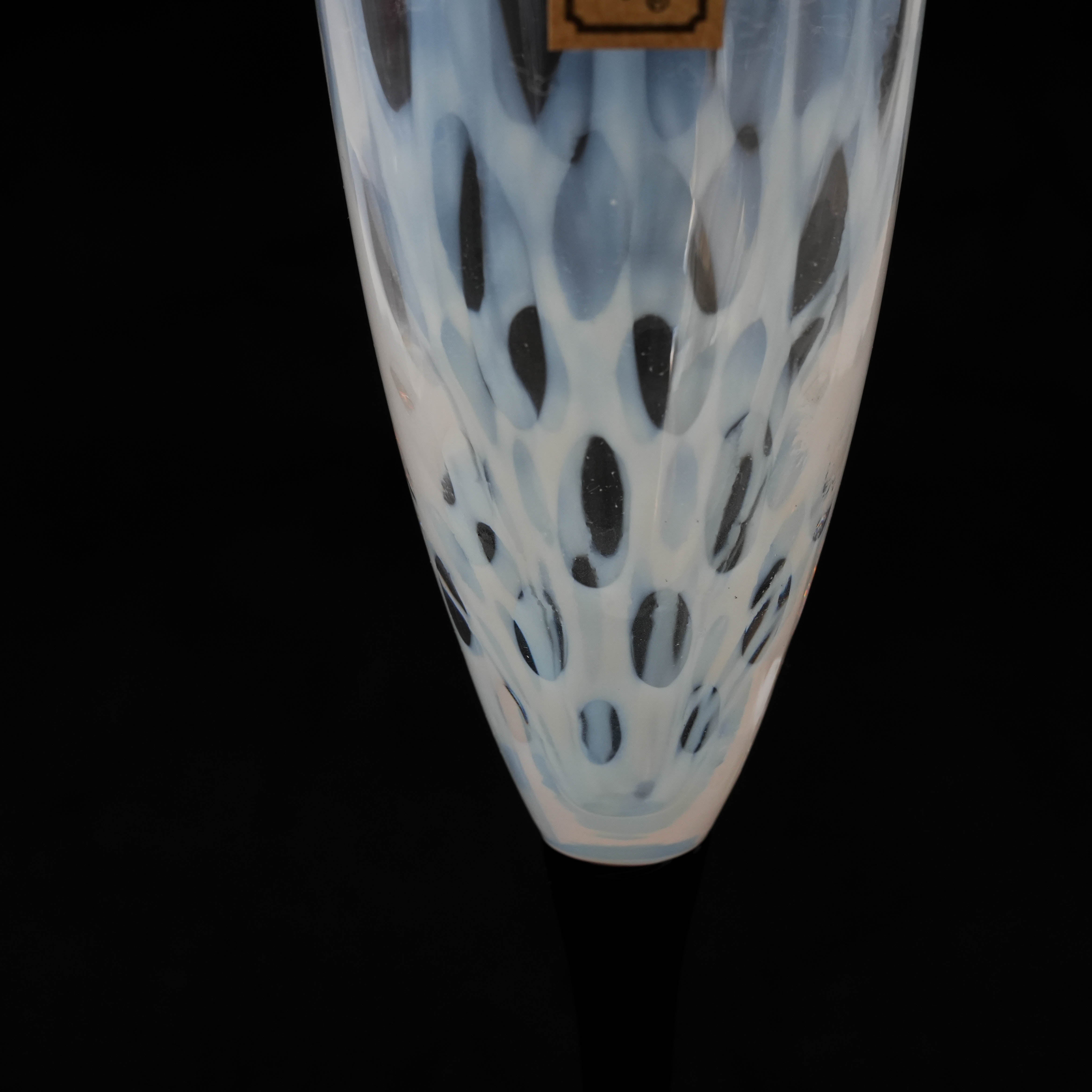 Hirota Glass Taisho Roman Wine Glass - Polka Dots