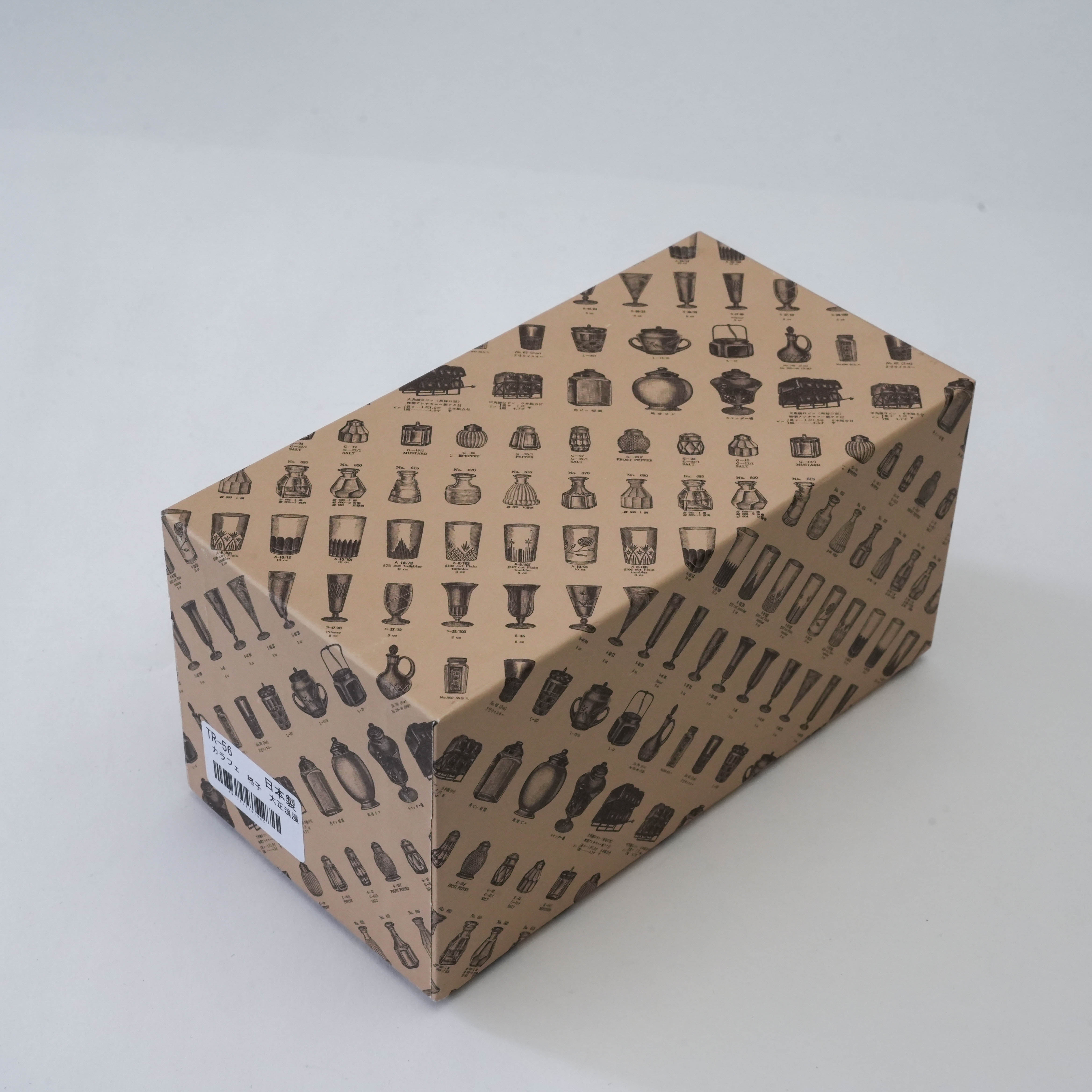 Hirota Glass Taisho Roman Carafe - Lattice