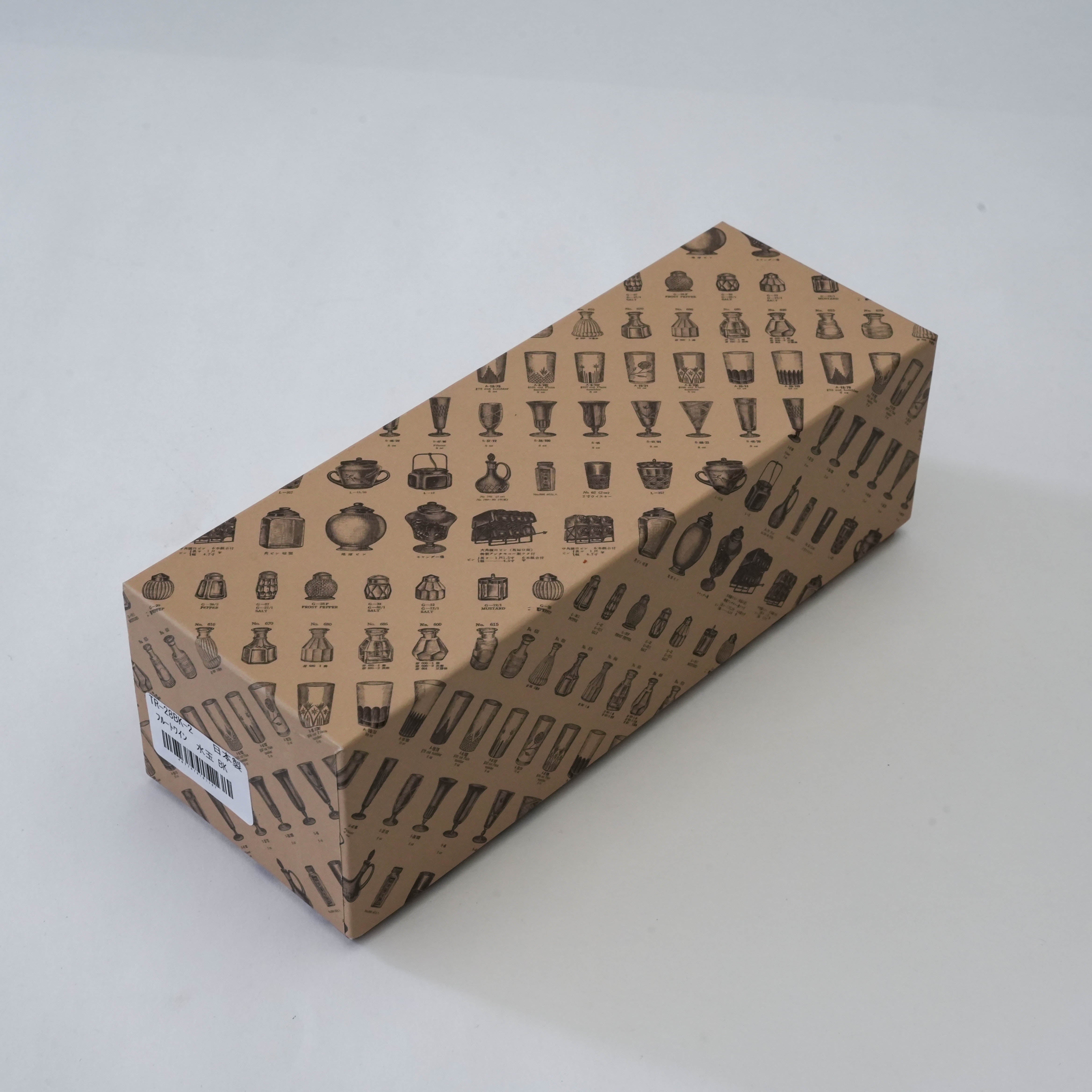 Hirota Glass Taisho Roman Wine Glass - Polka Dots