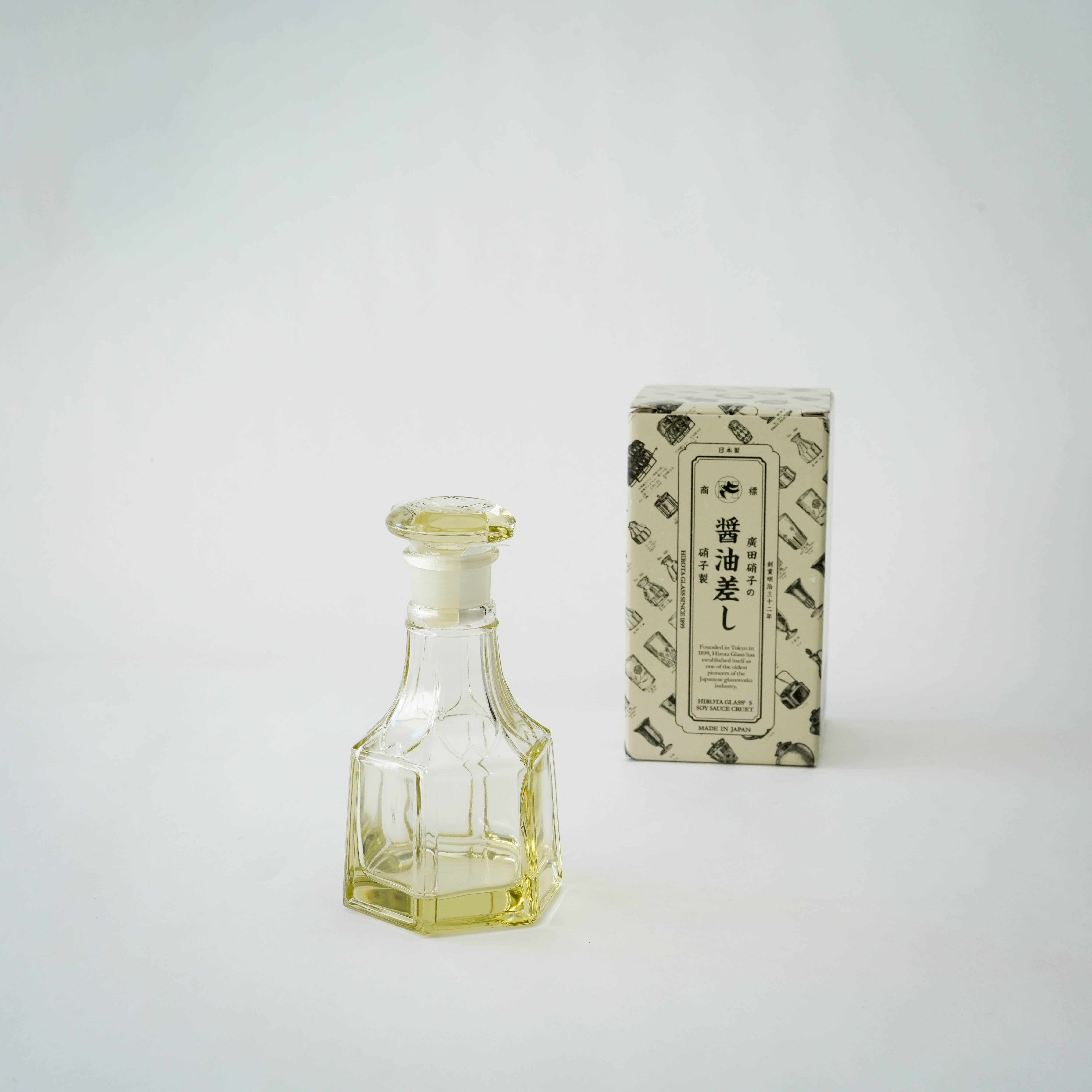 Hirota Glass Prism Soy Sauce Dispenser
