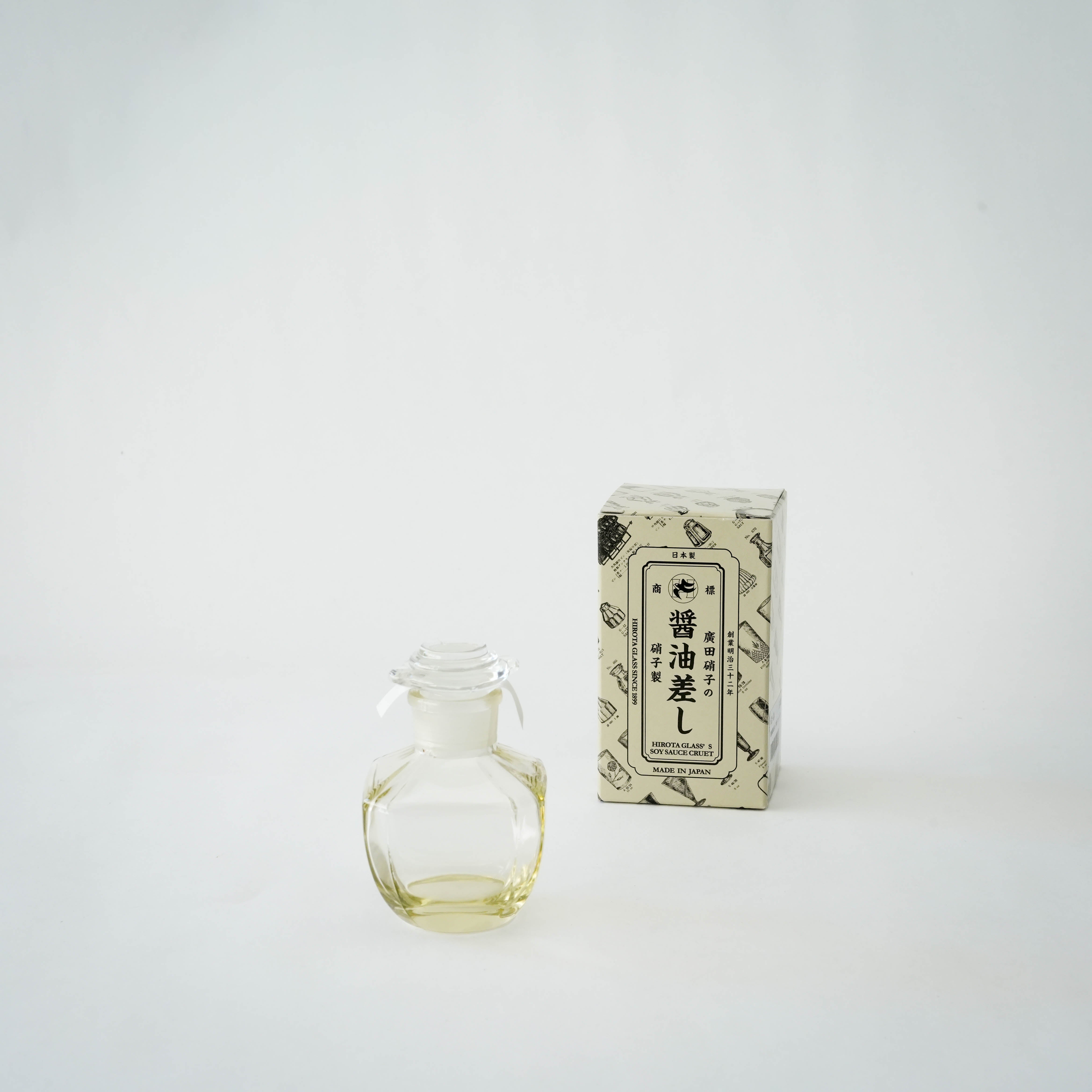 Hirota Glass Square Soy Sauce Dispenser