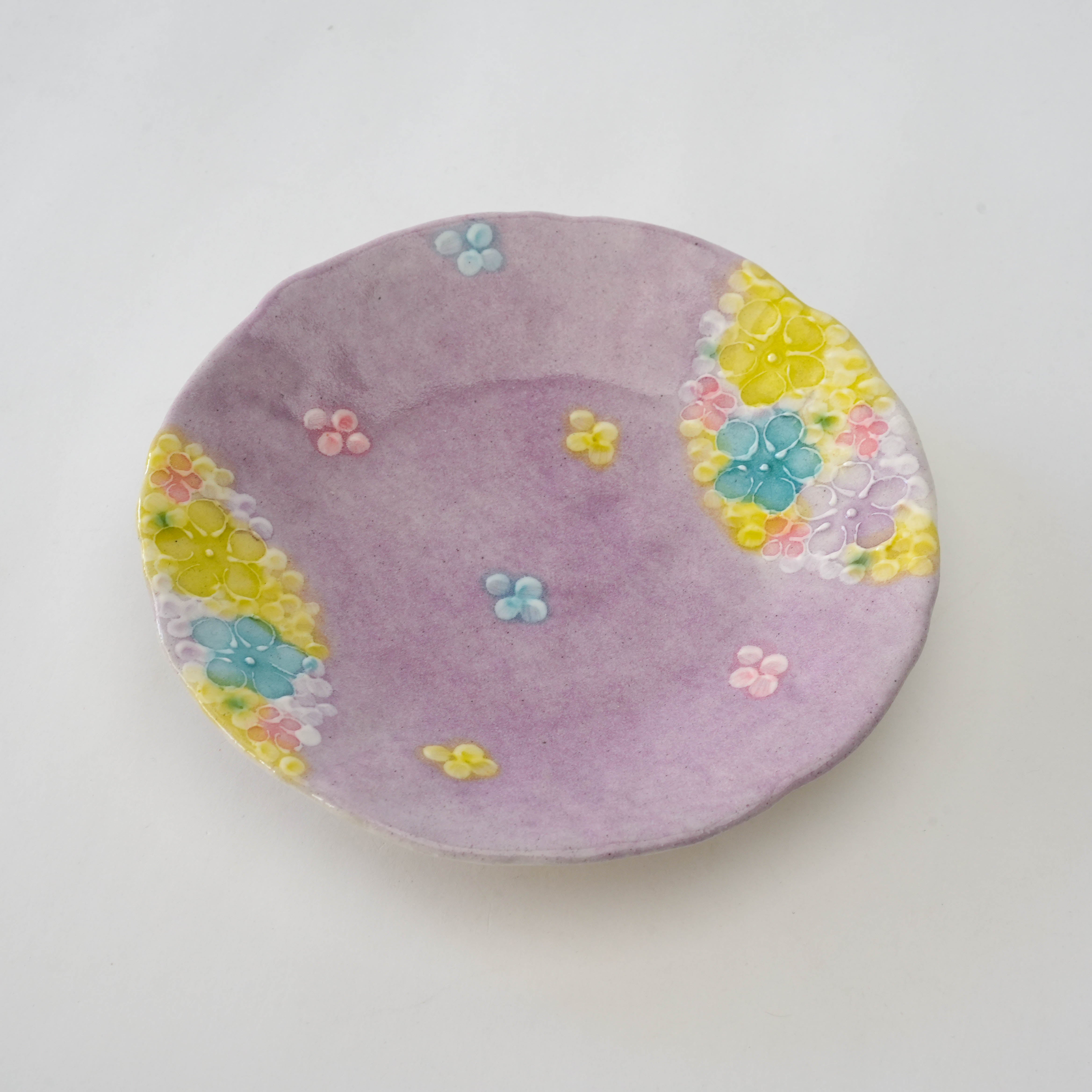 Seto Ware Kohana Ichin Coffee Cup & Saucer – Violet