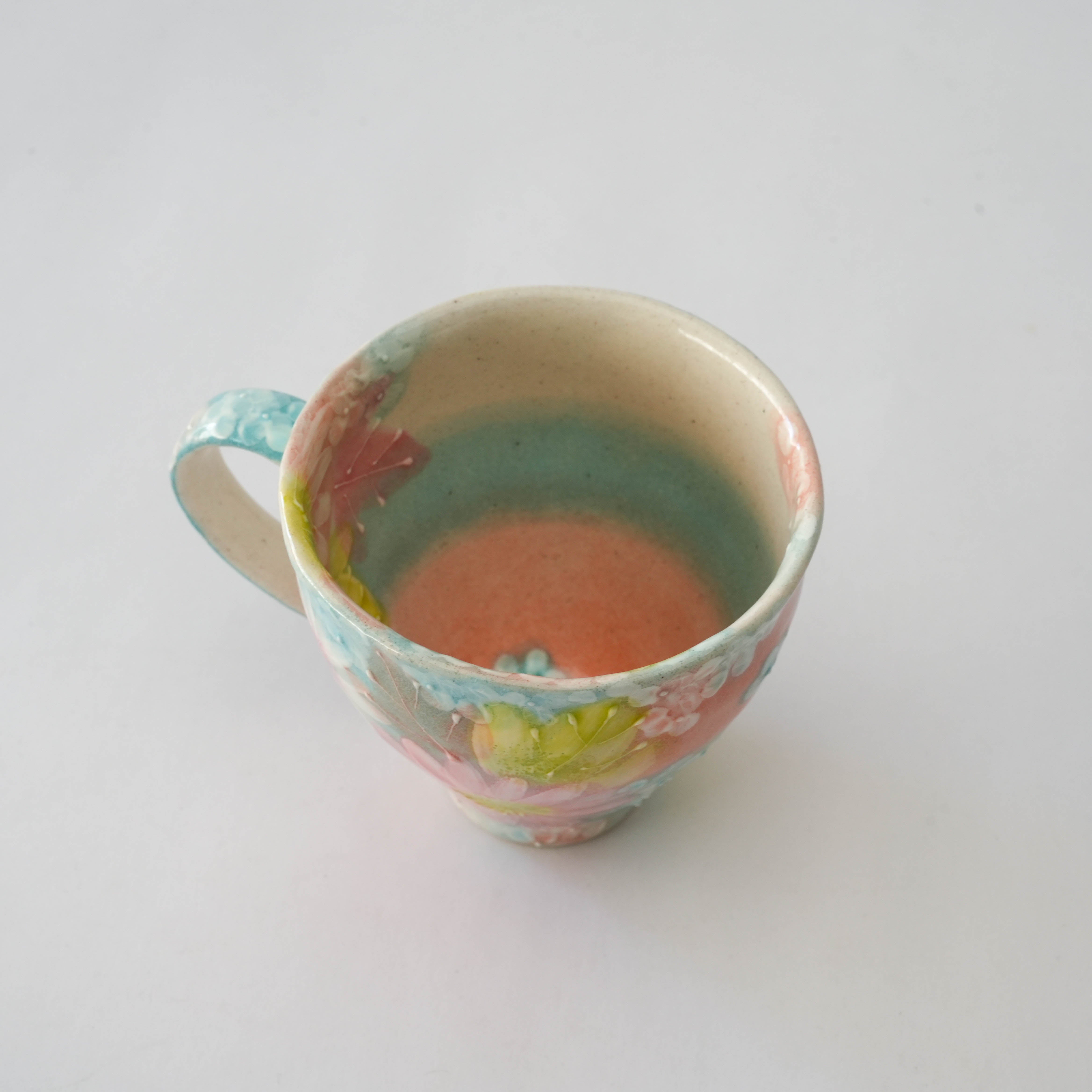 Seto Ware Saikesho Floral Mug