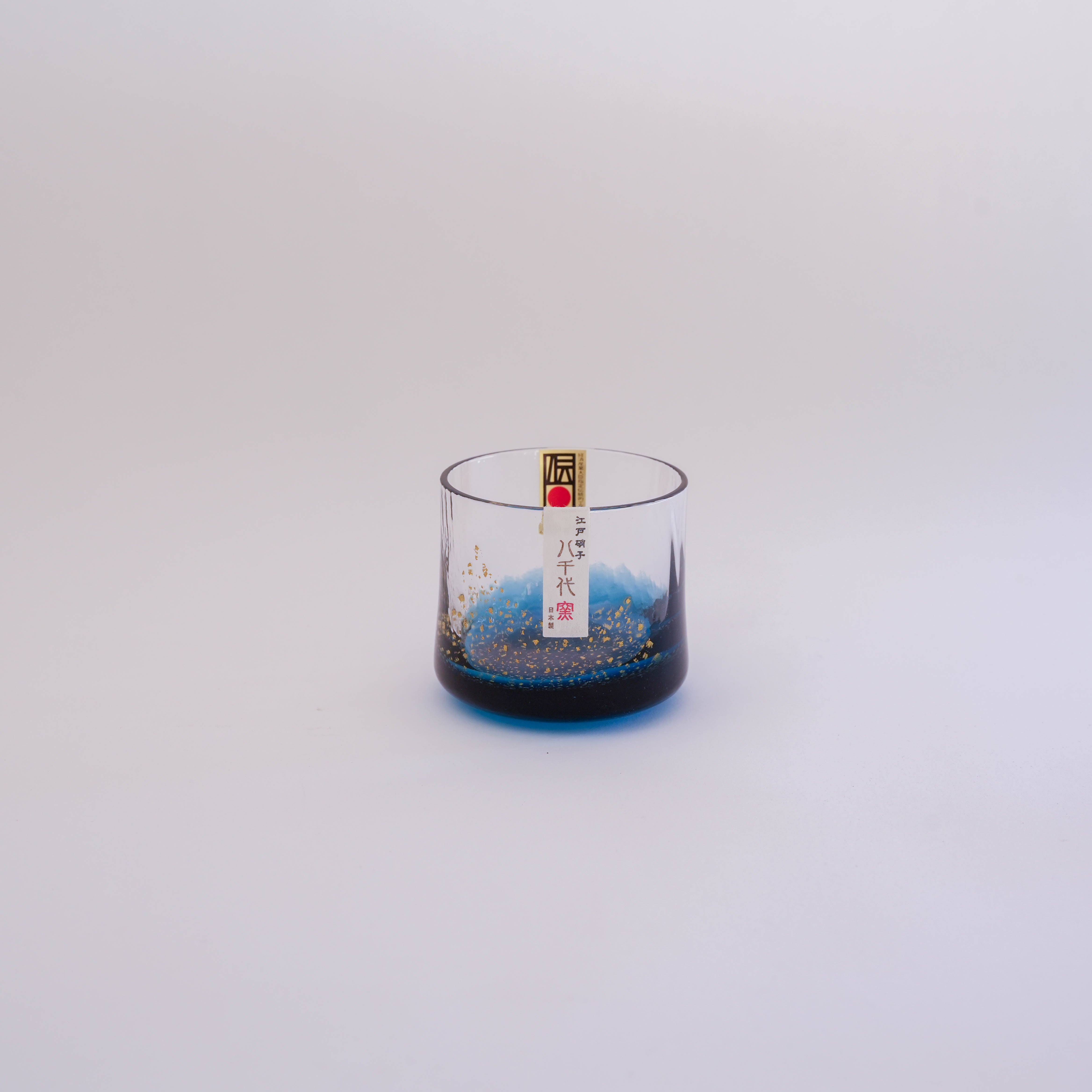 Toyo-Sasaki Yachiyogama Sake Glass – Sapphire Blue