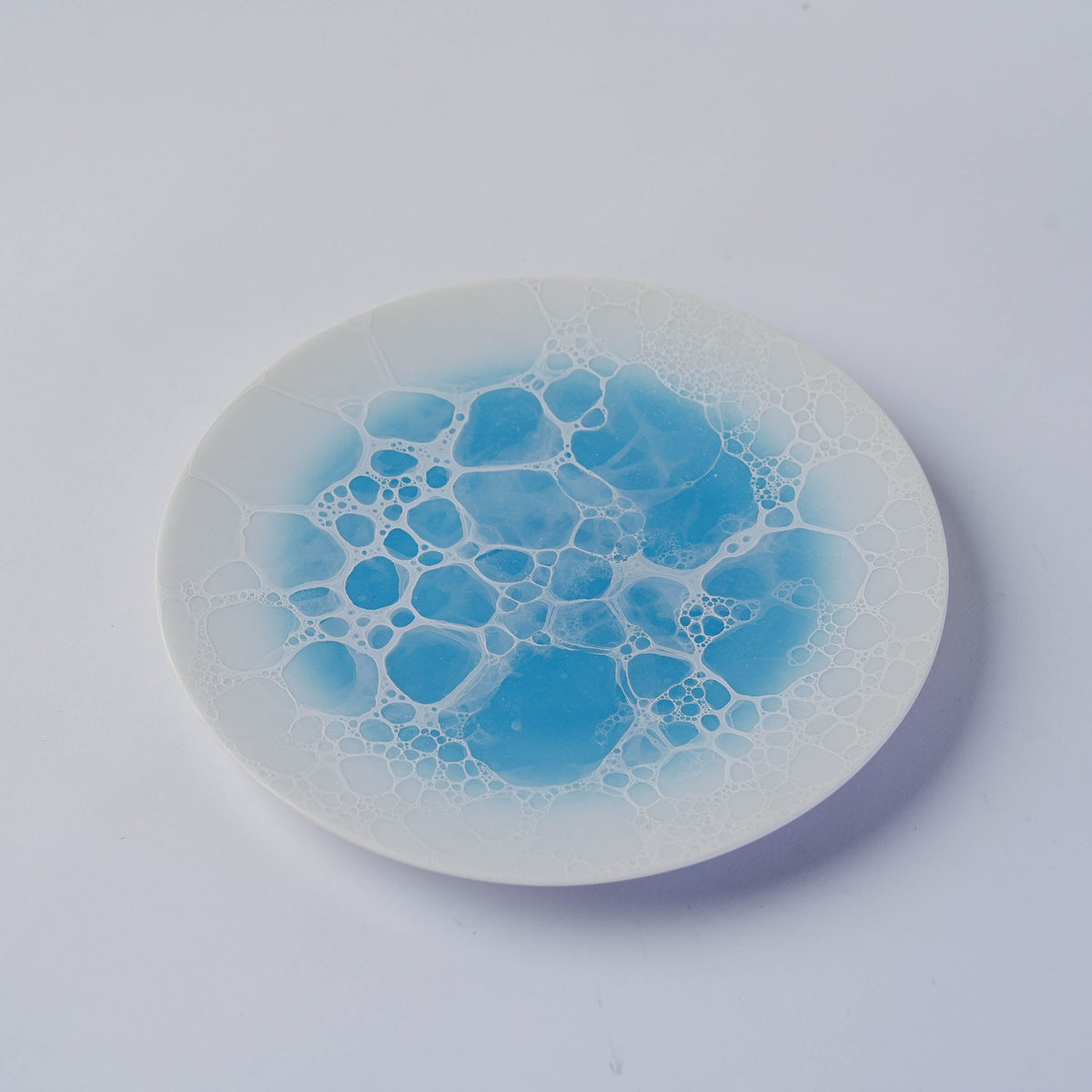 Arita Ware Yamahei Kiln AWA Round Plate 16.5cm – Blue