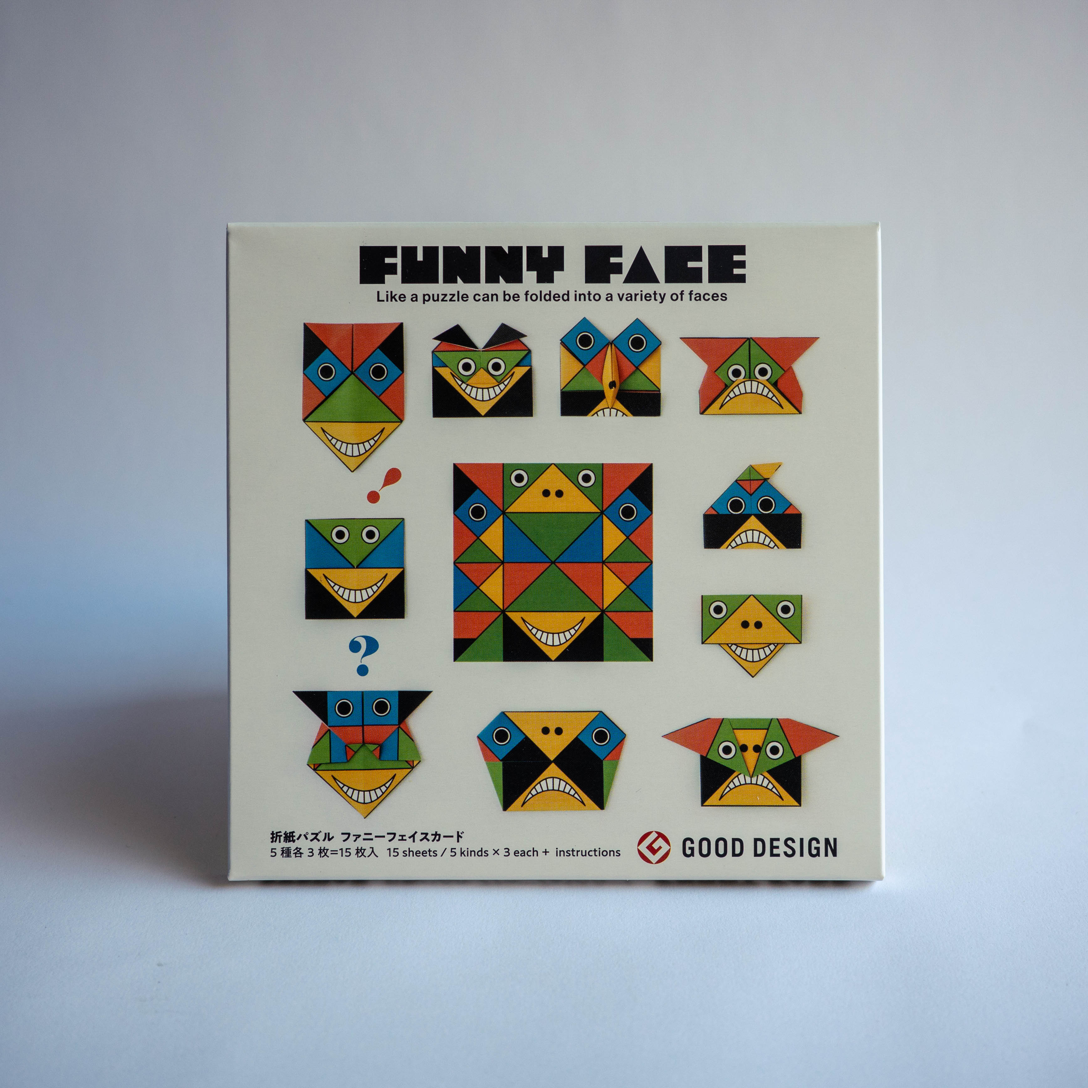 COCHAE Funny Face Origami Puzzle Set